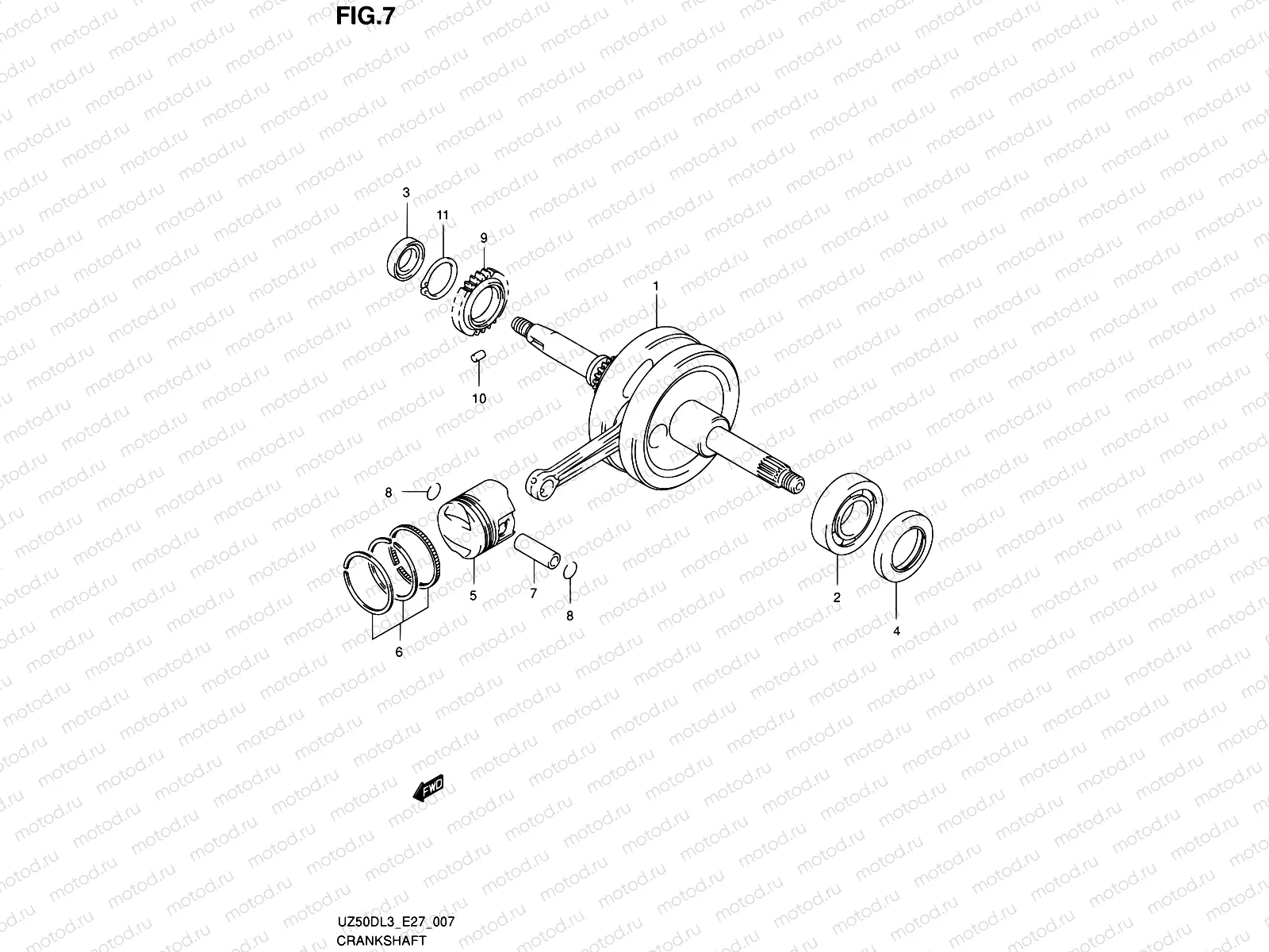 7 - CRANKSHAFT