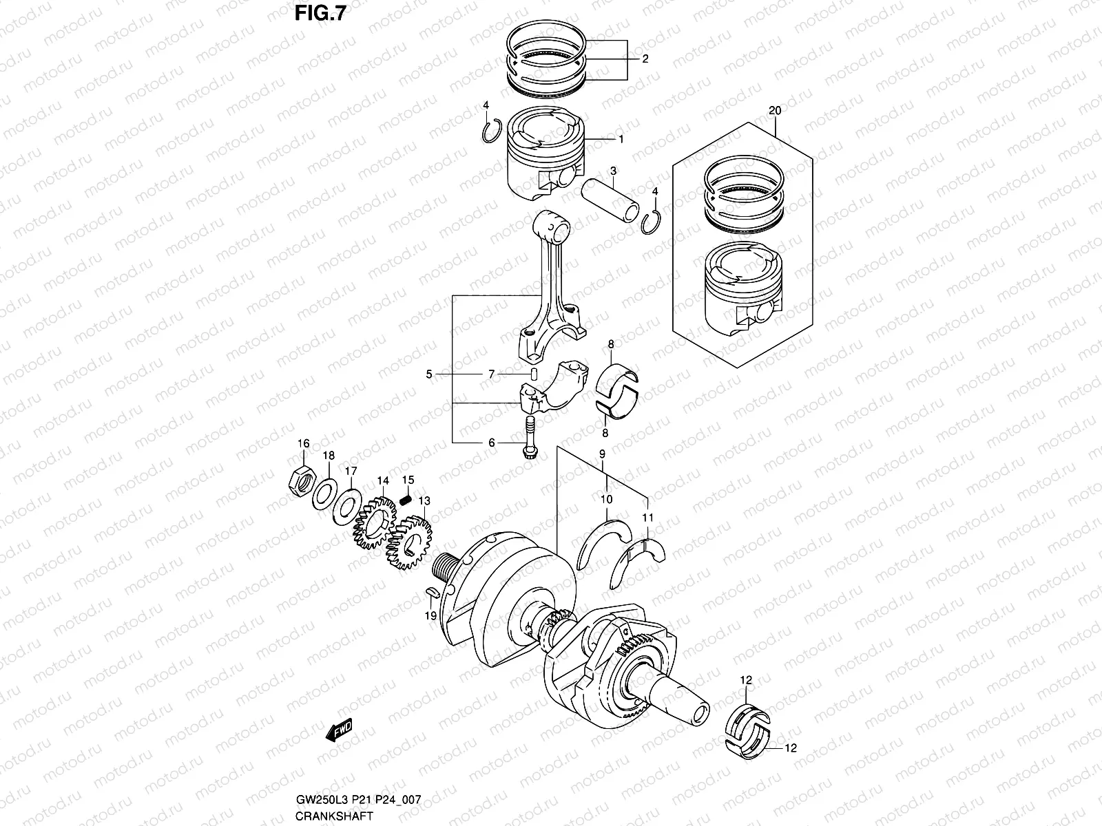 7 - CRANKSHAFT