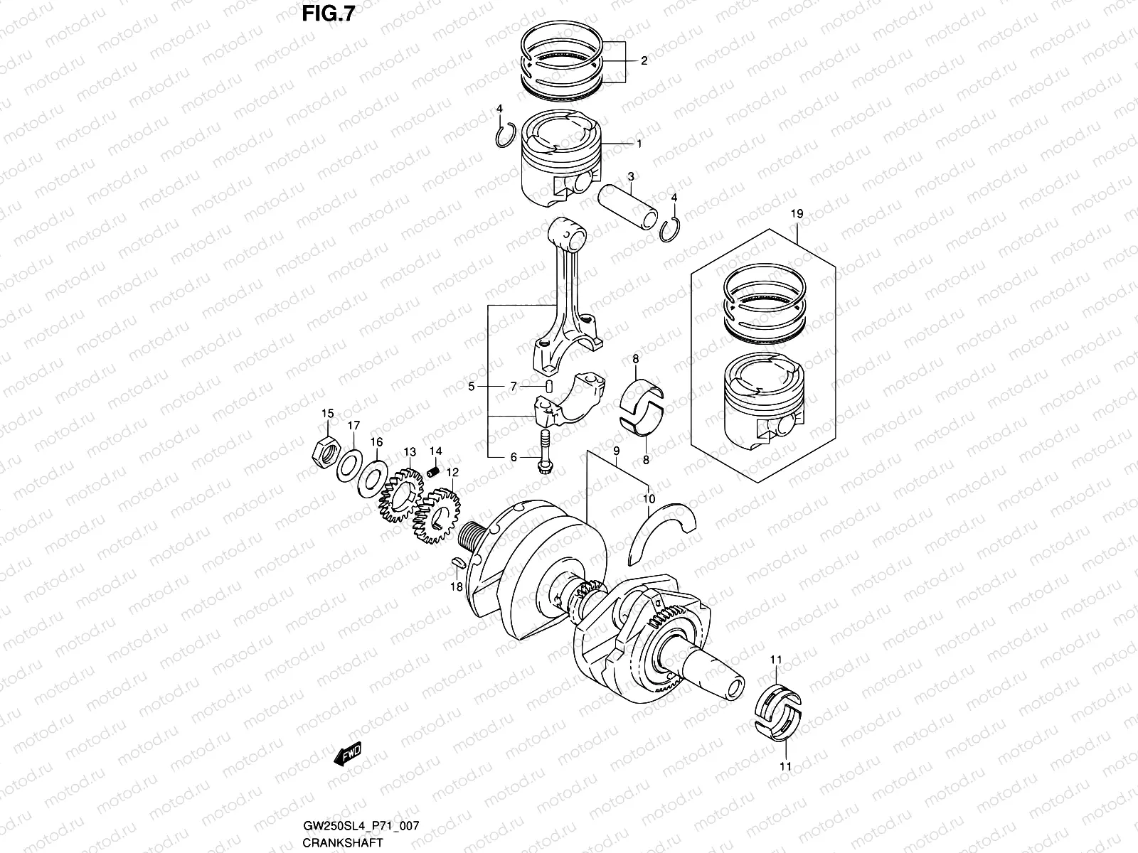 7 - CRANKSHAFT