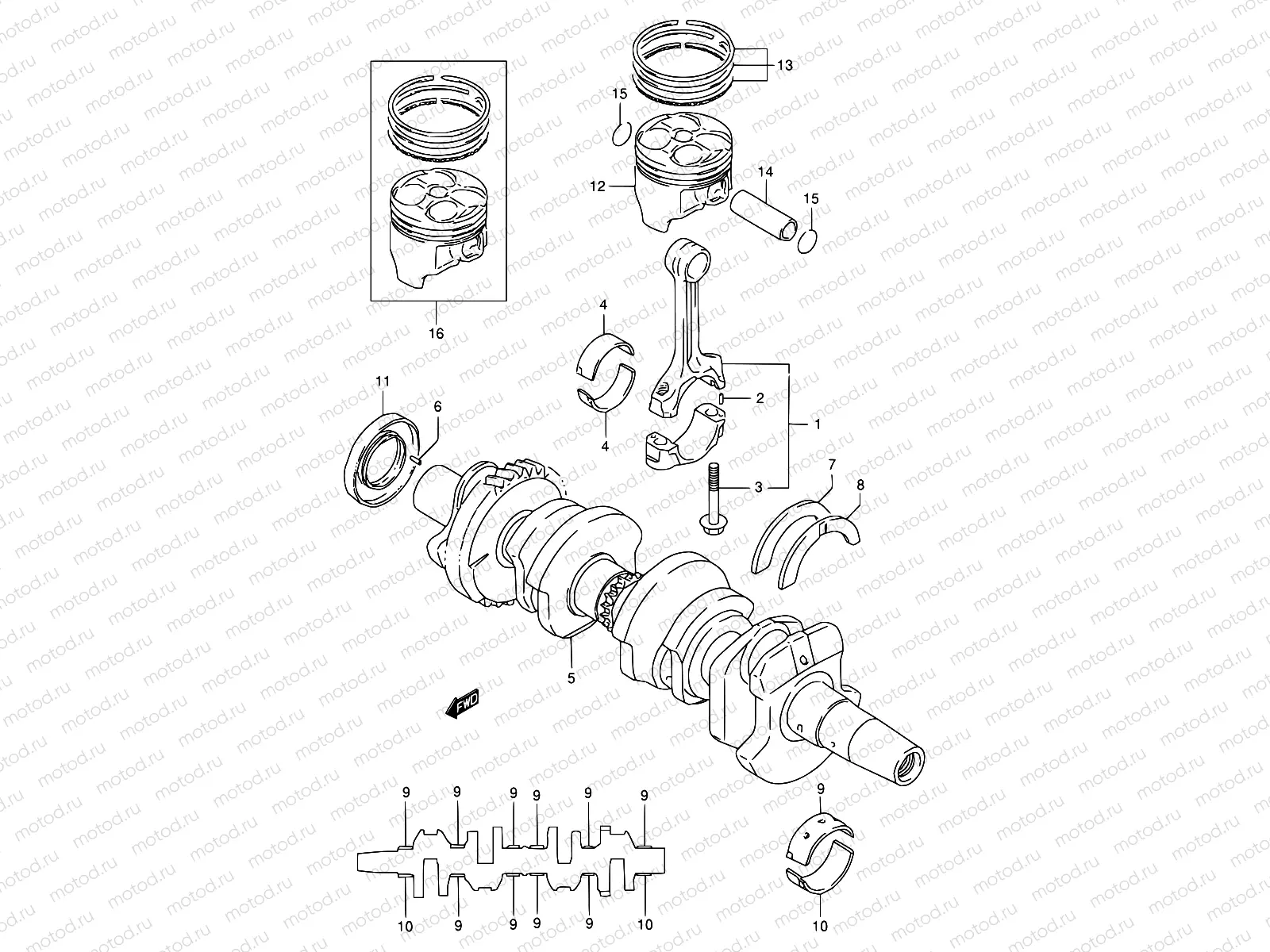 7 - CRANKSHAFT
