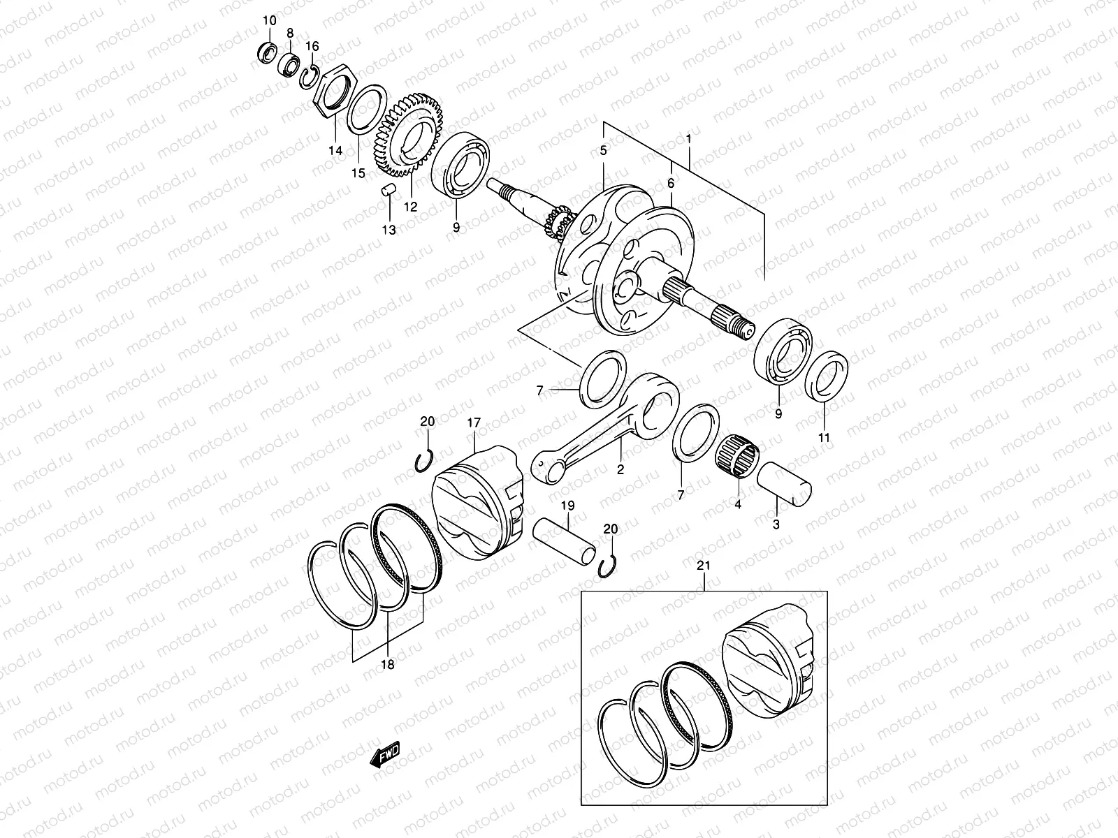 7 - CRANKSHAFT
