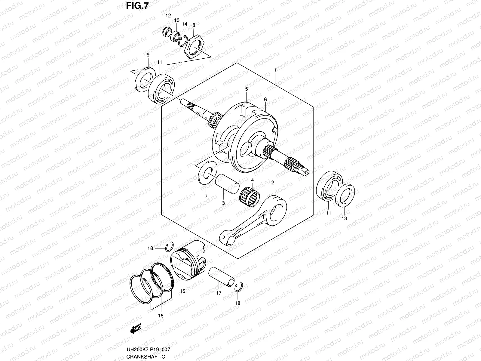 7 - CRANKSHAFT