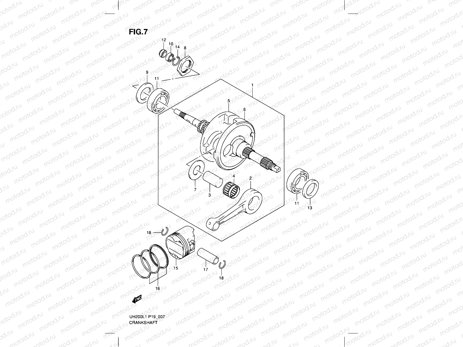 7 - CRANKSHAFT