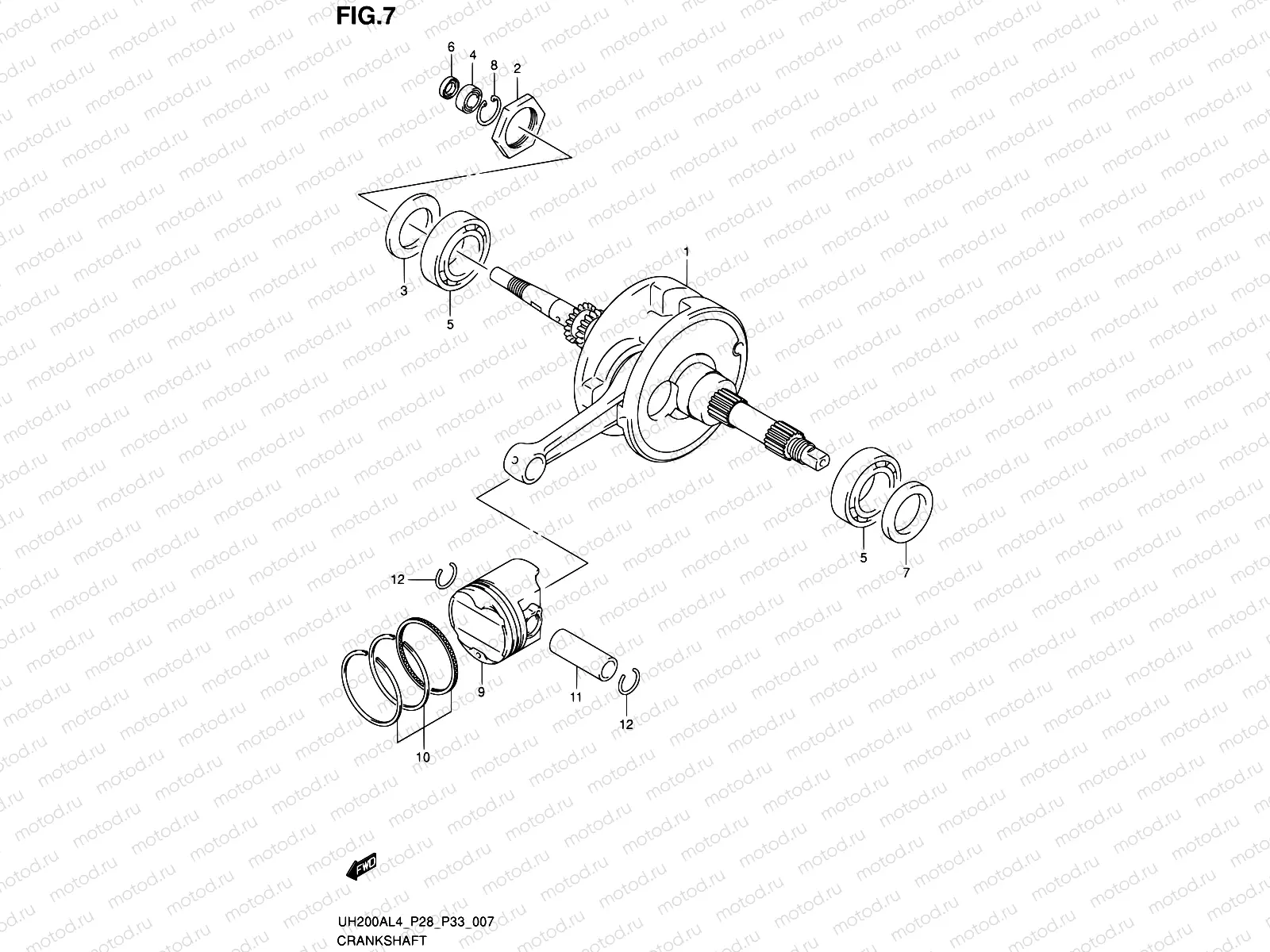 7 - CRANKSHAFT