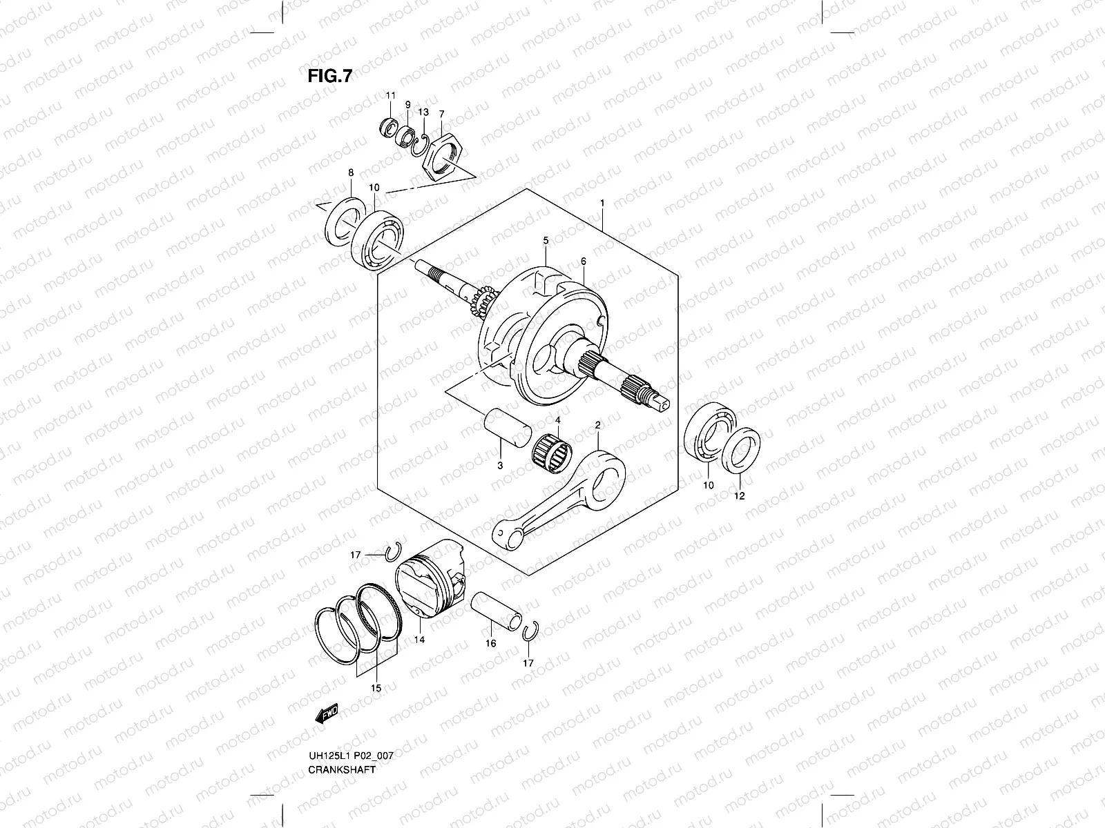 7 - CRANKSHAFT