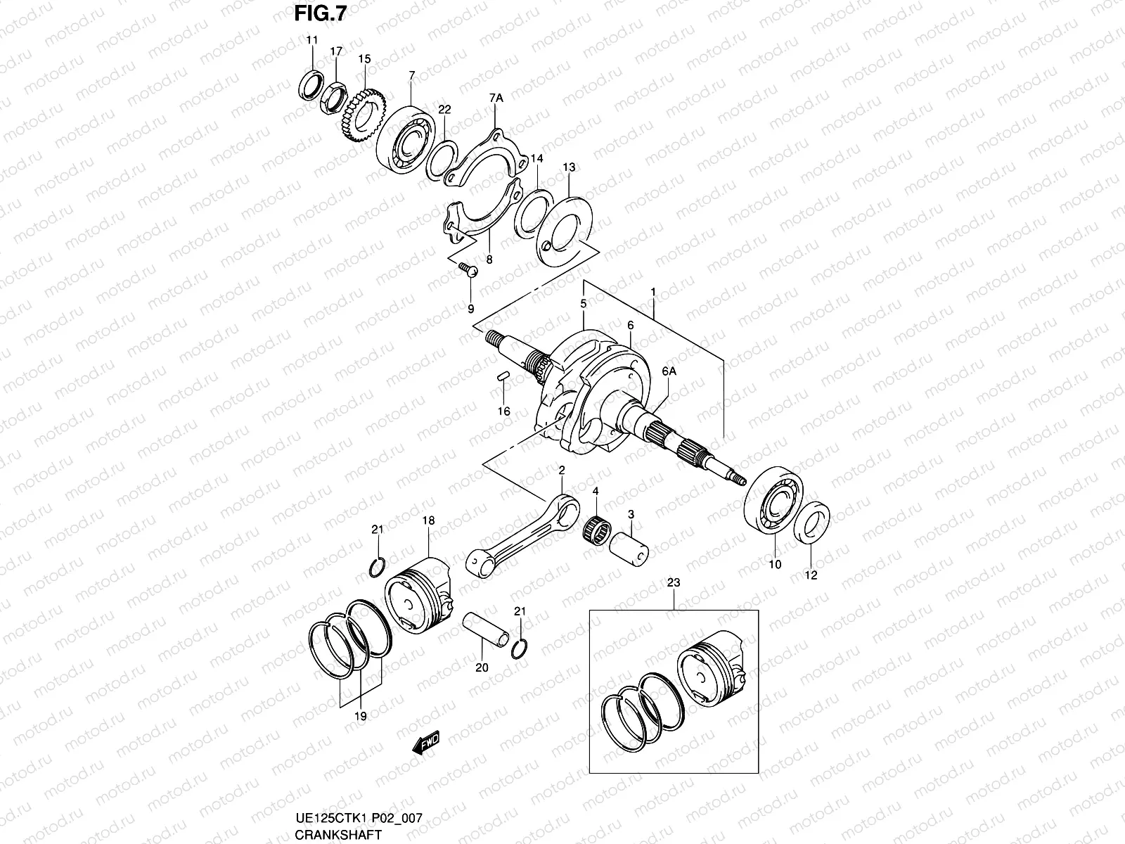 7 - CRANKSHAFT