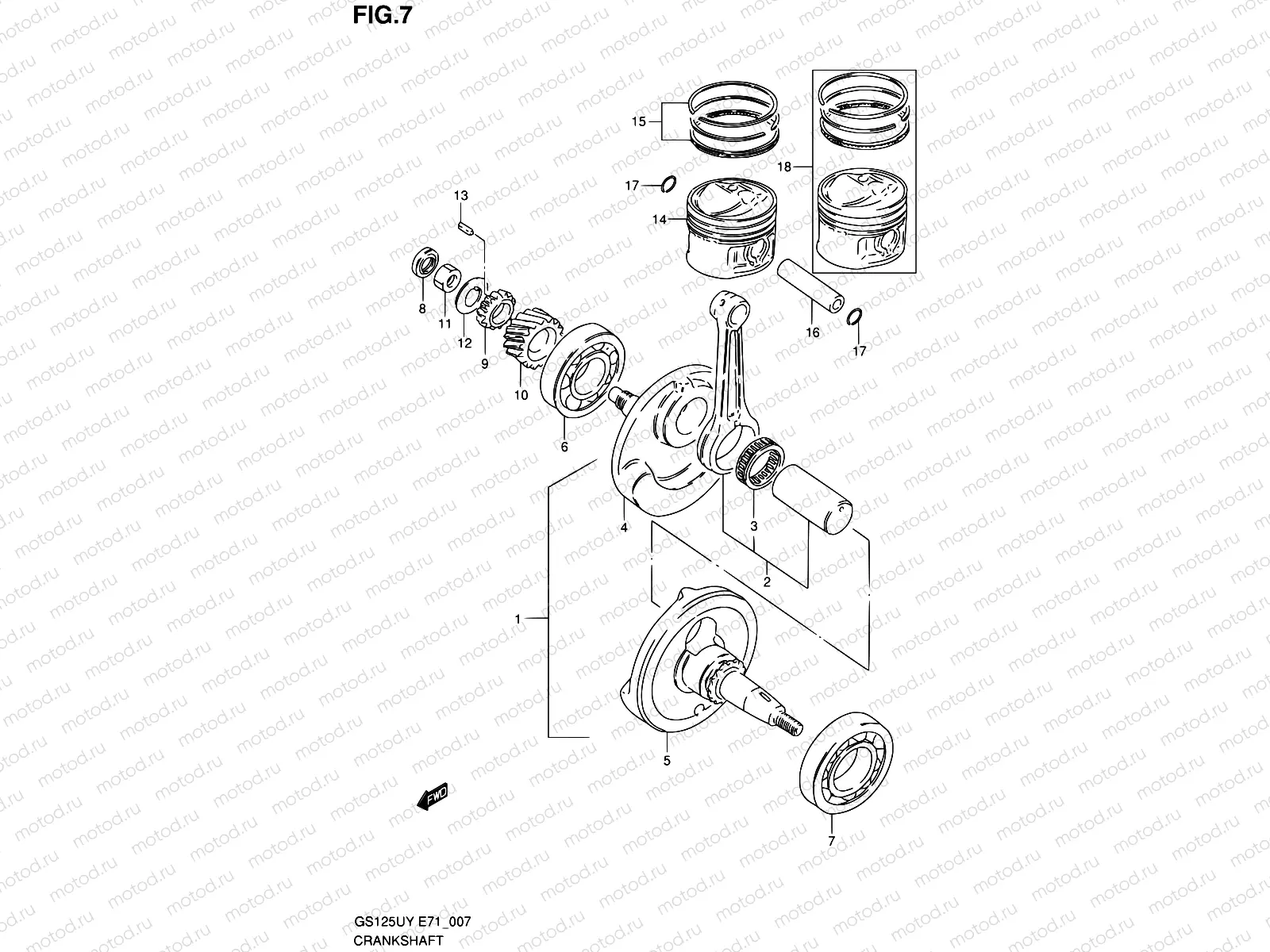 7 - CRANKSHAFT