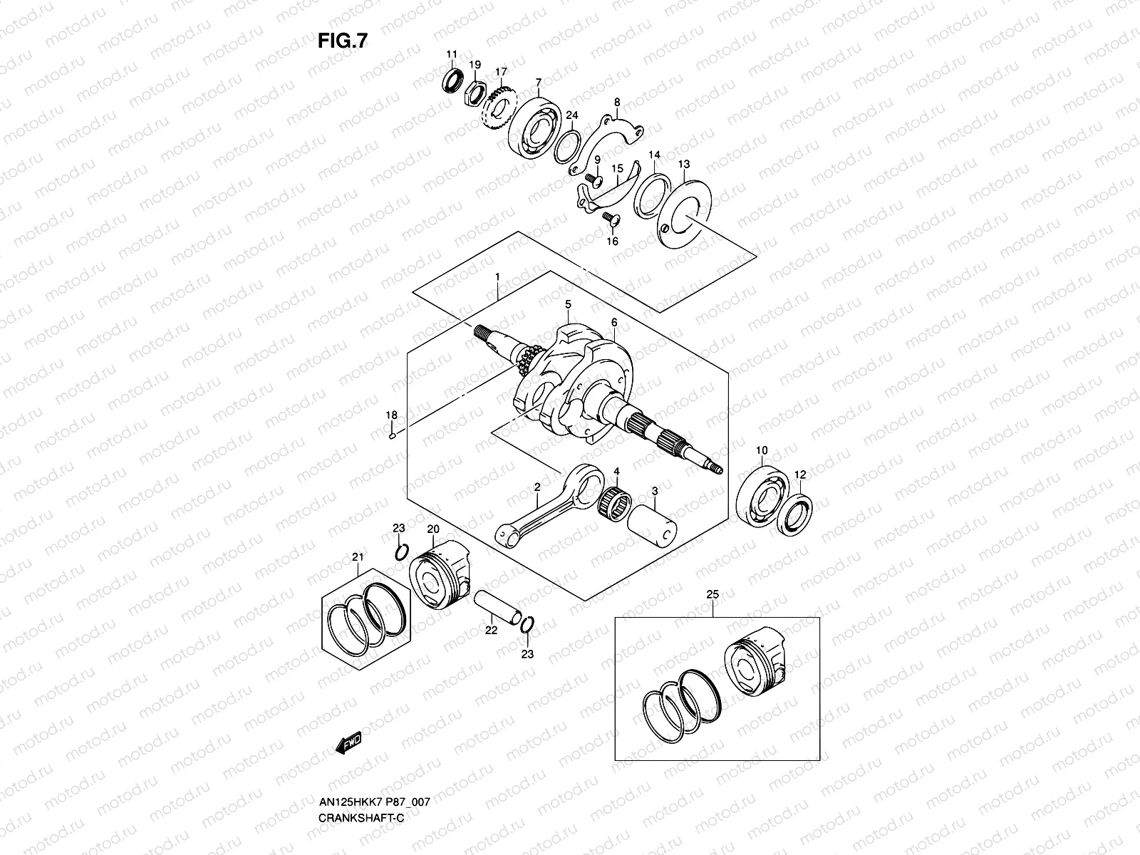 7 - CRANKSHAFT