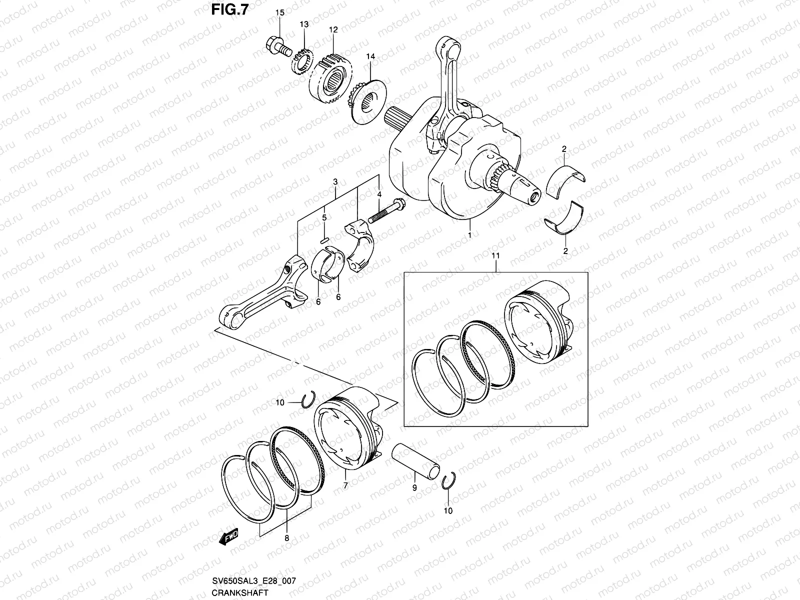 7 - CRANKSHAFT