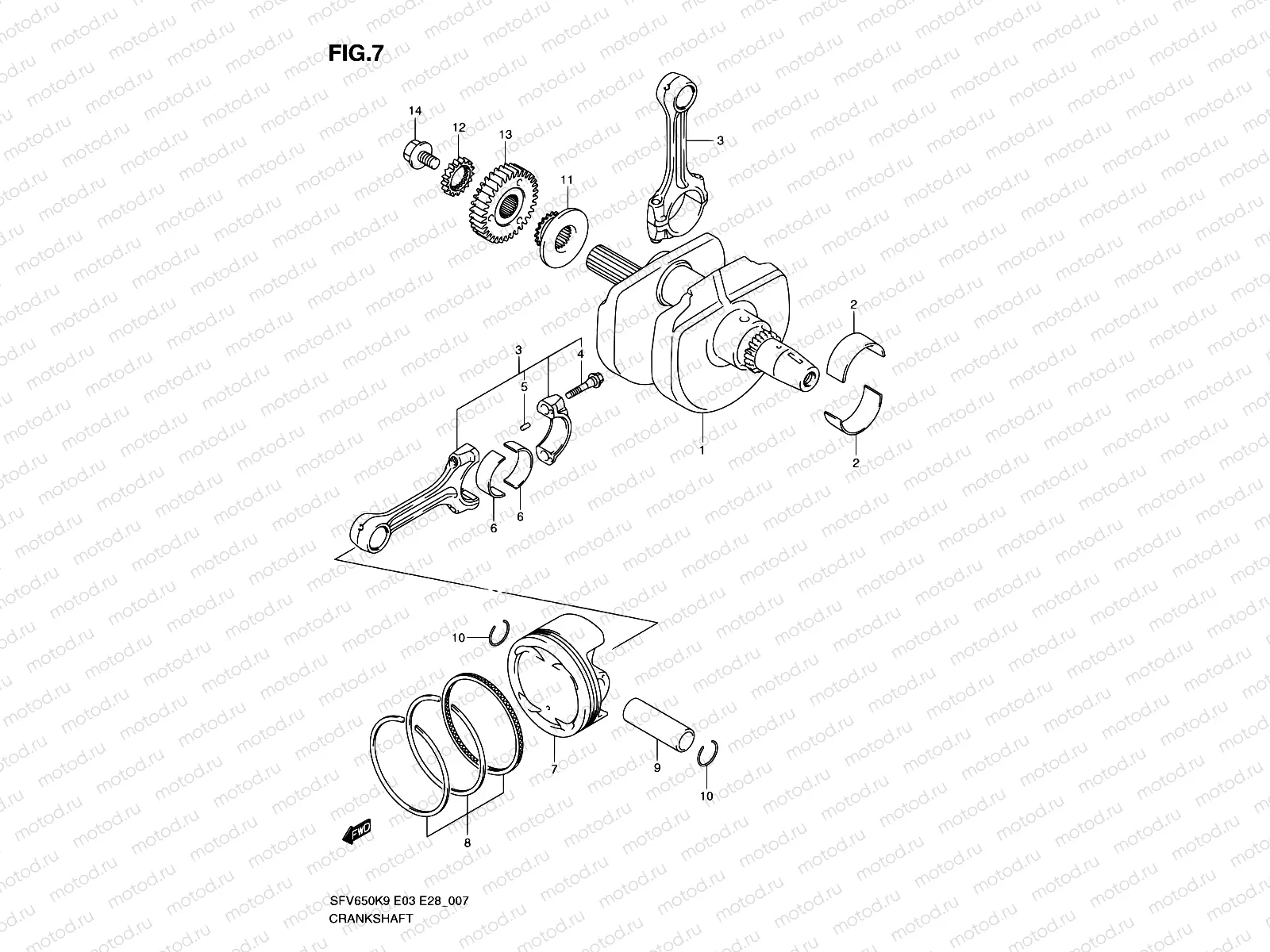 7 - CRANKSHAFT