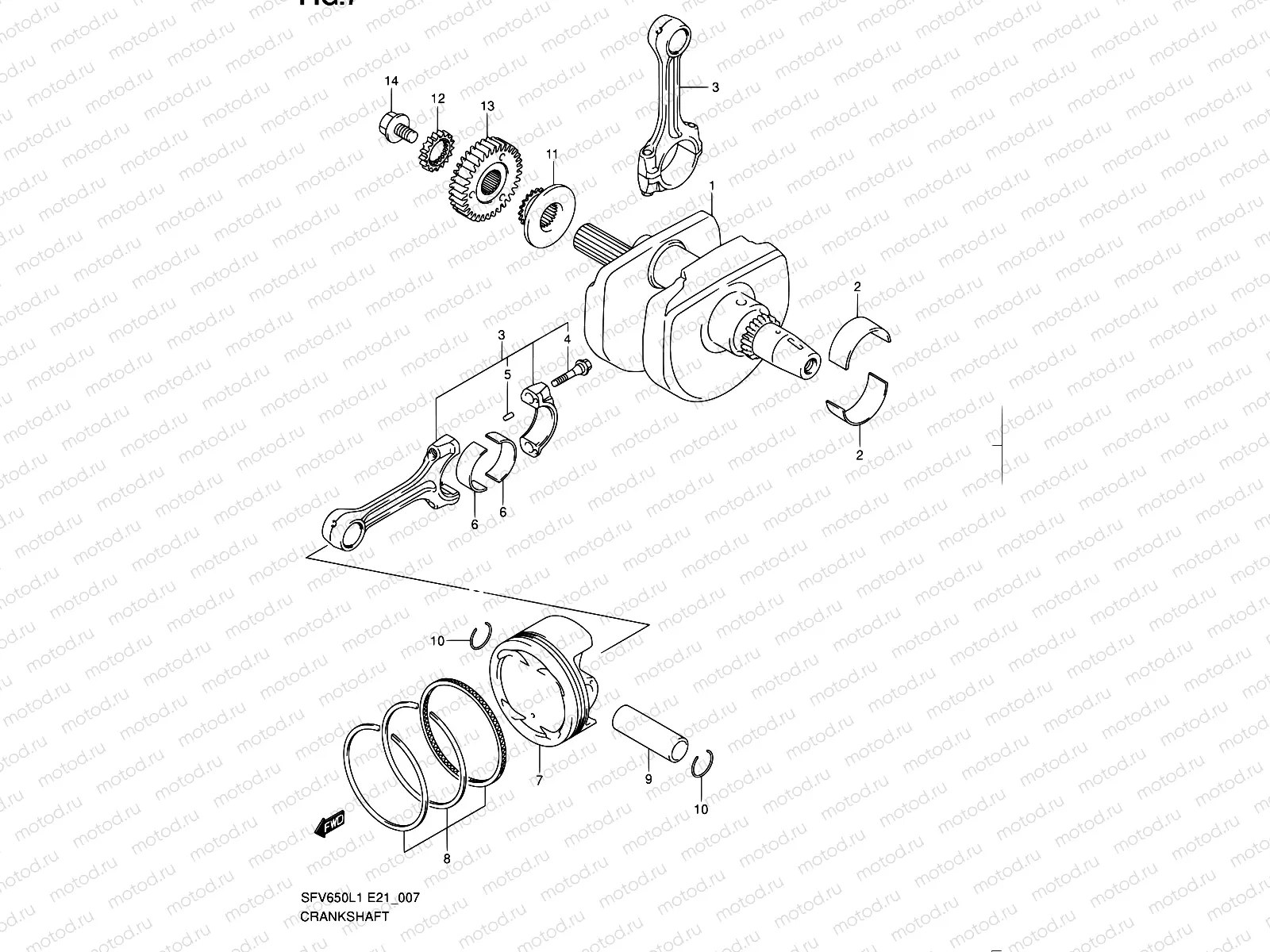 7 - CRANKSHAFT