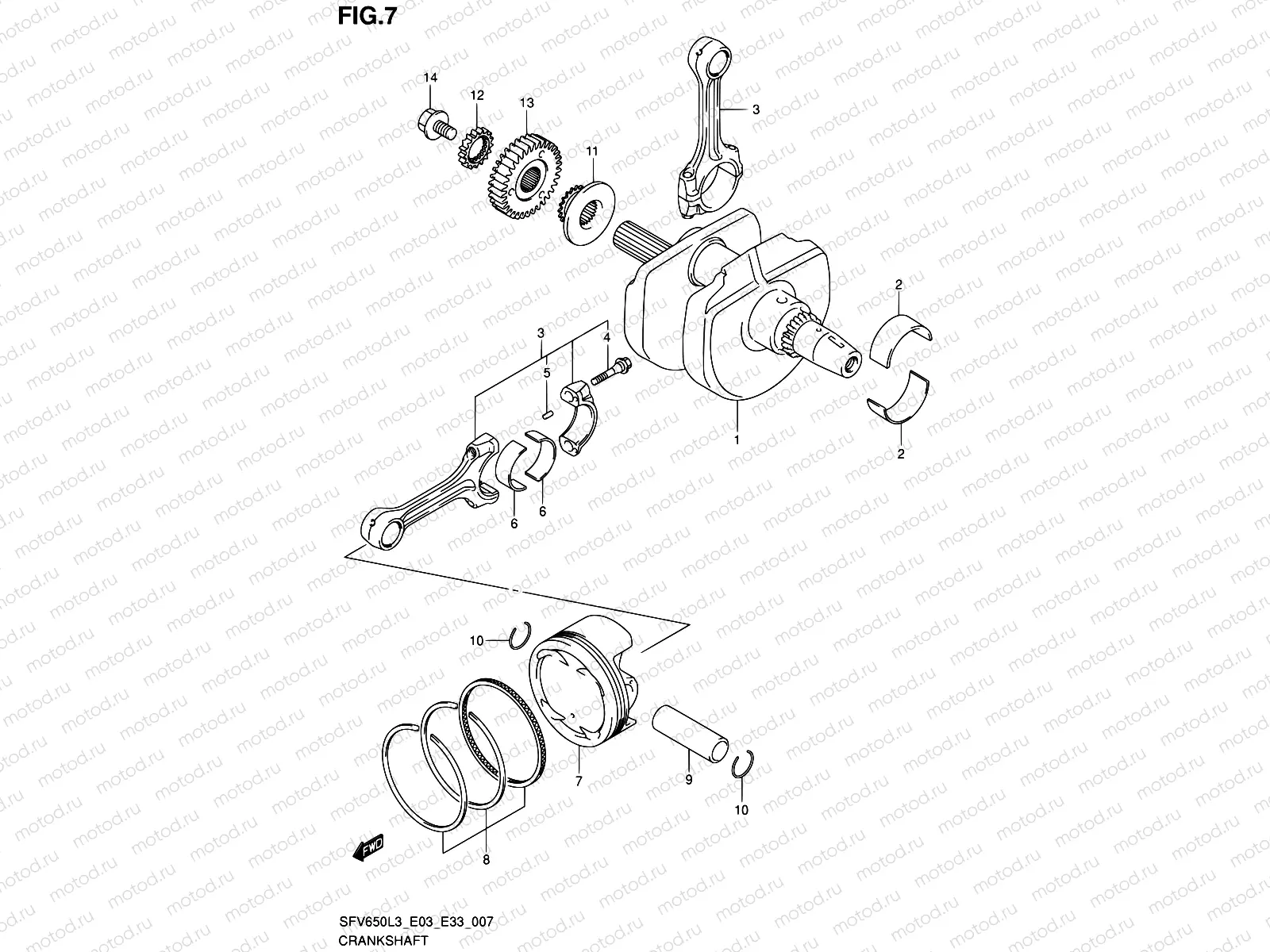 7 - CRANKSHAFT