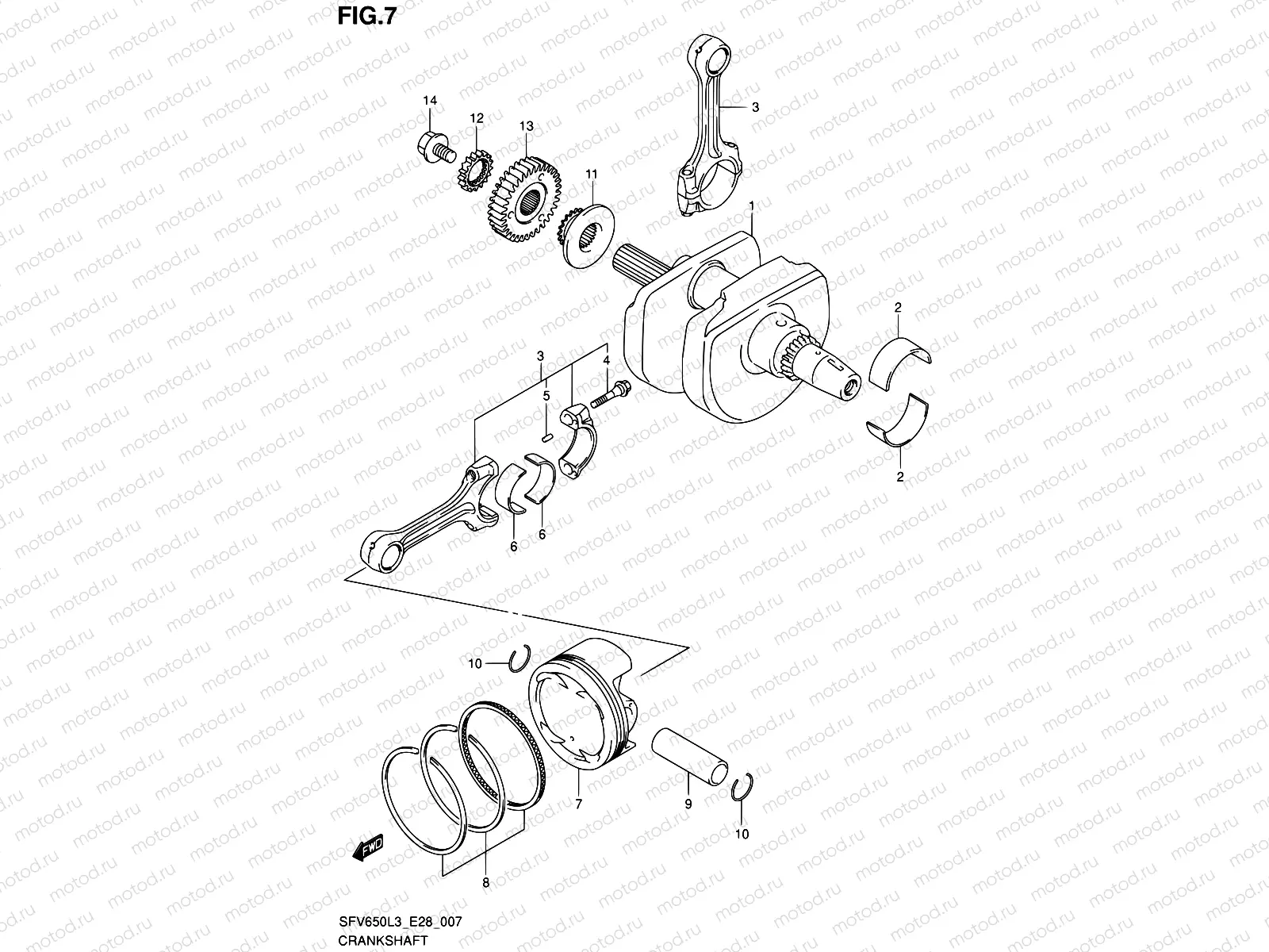 7 - CRANKSHAFT