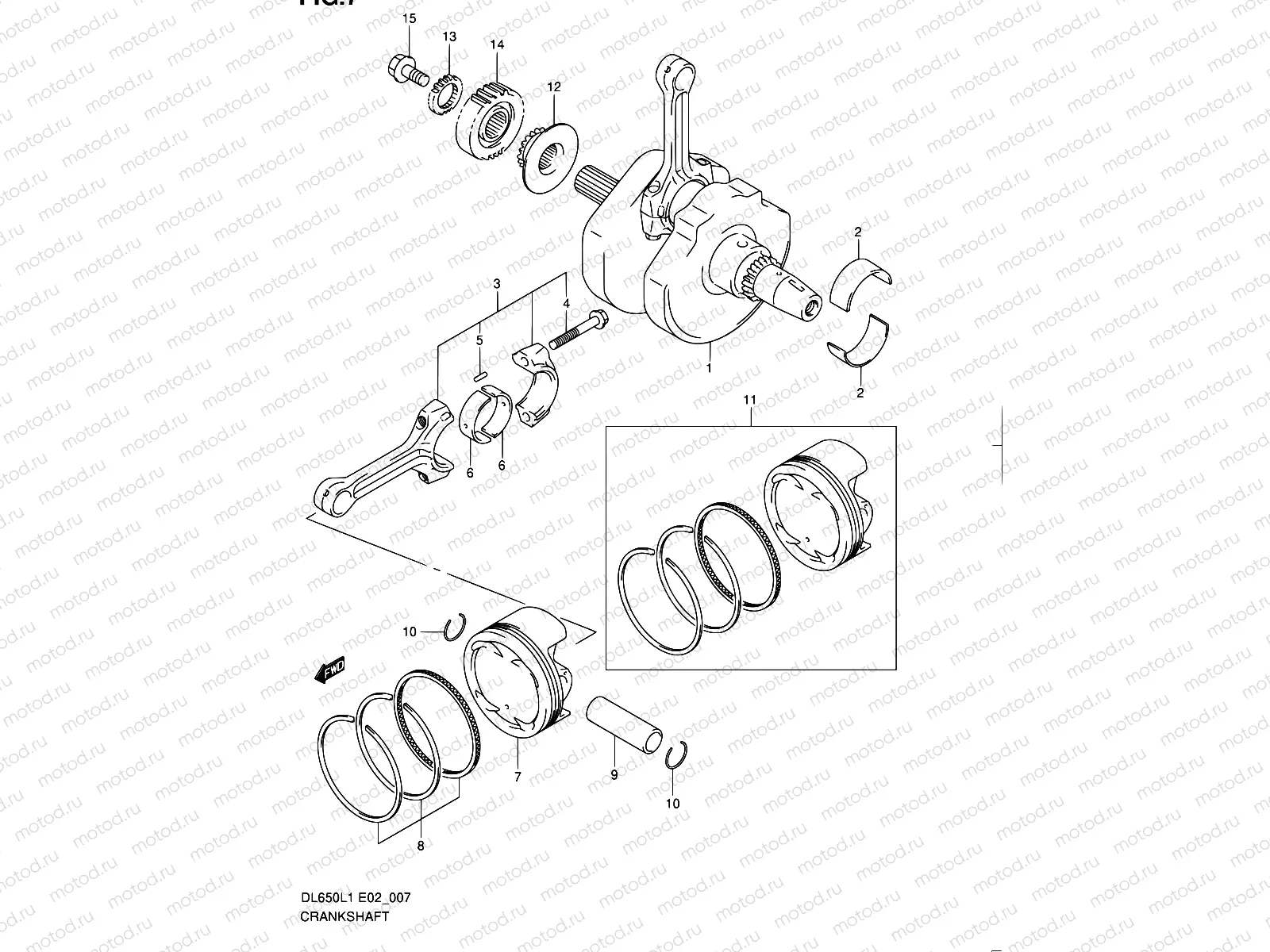 7 - CRANKSHAFT
