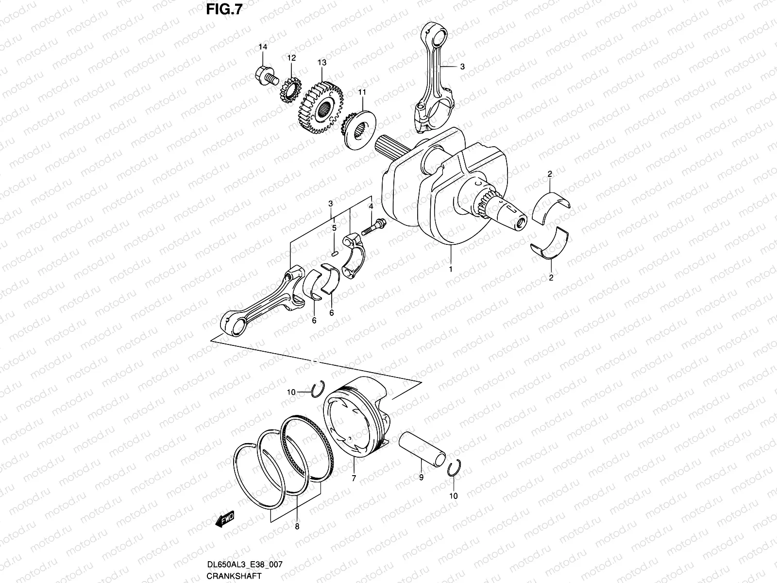 7 - CRANKSHAFT