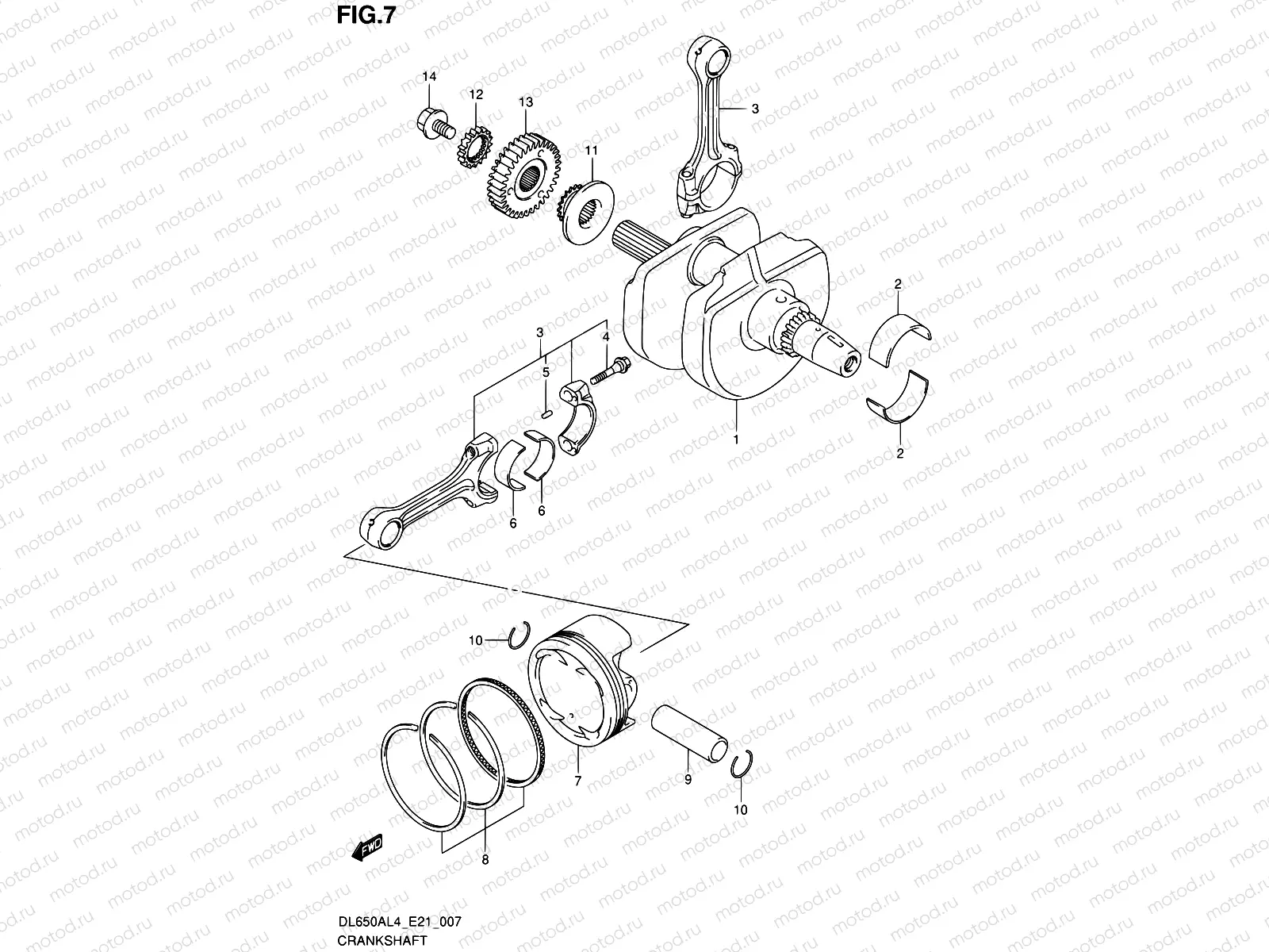7 - CRANKSHAFT