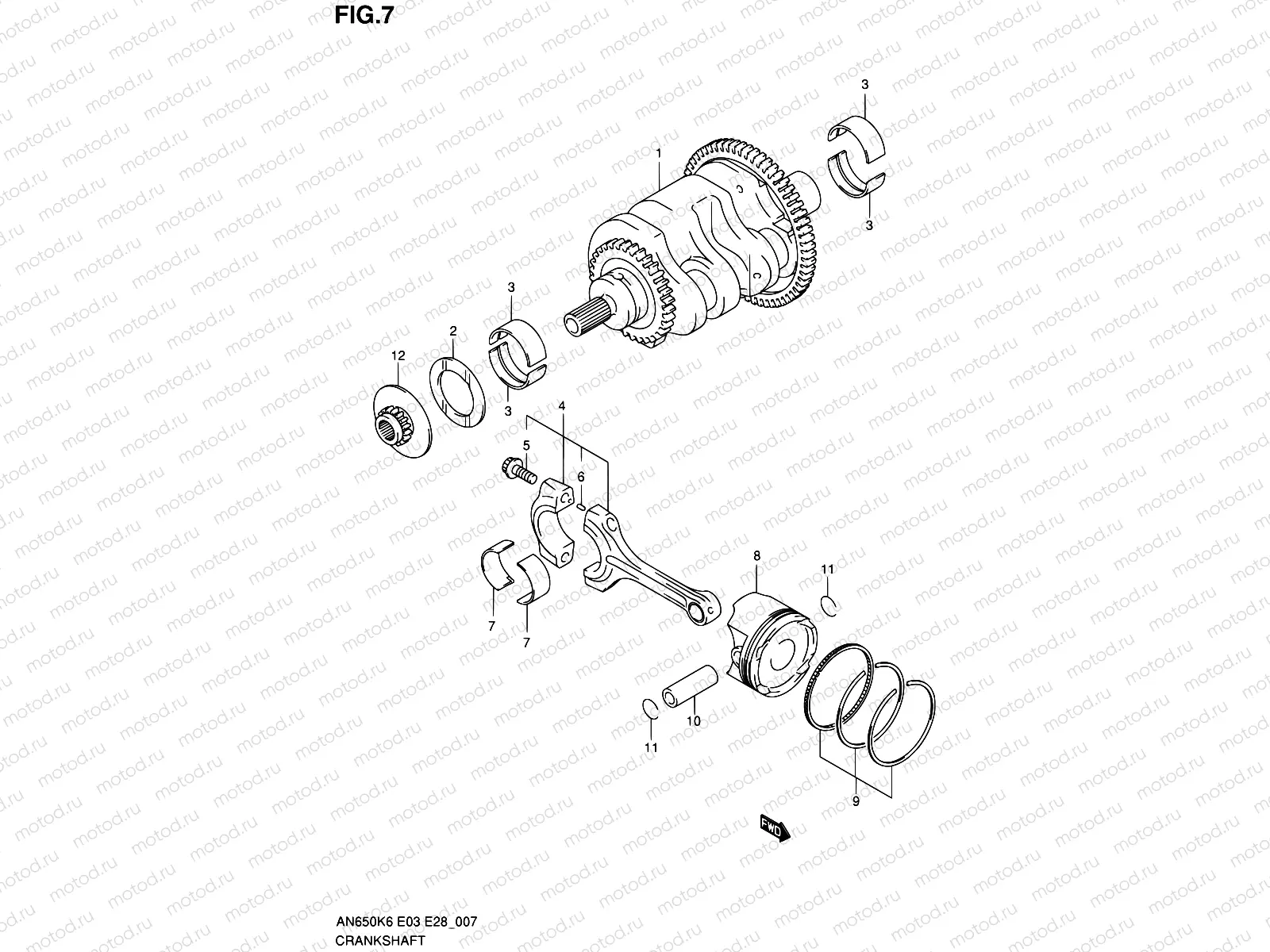 7 - CRANKSHAFT