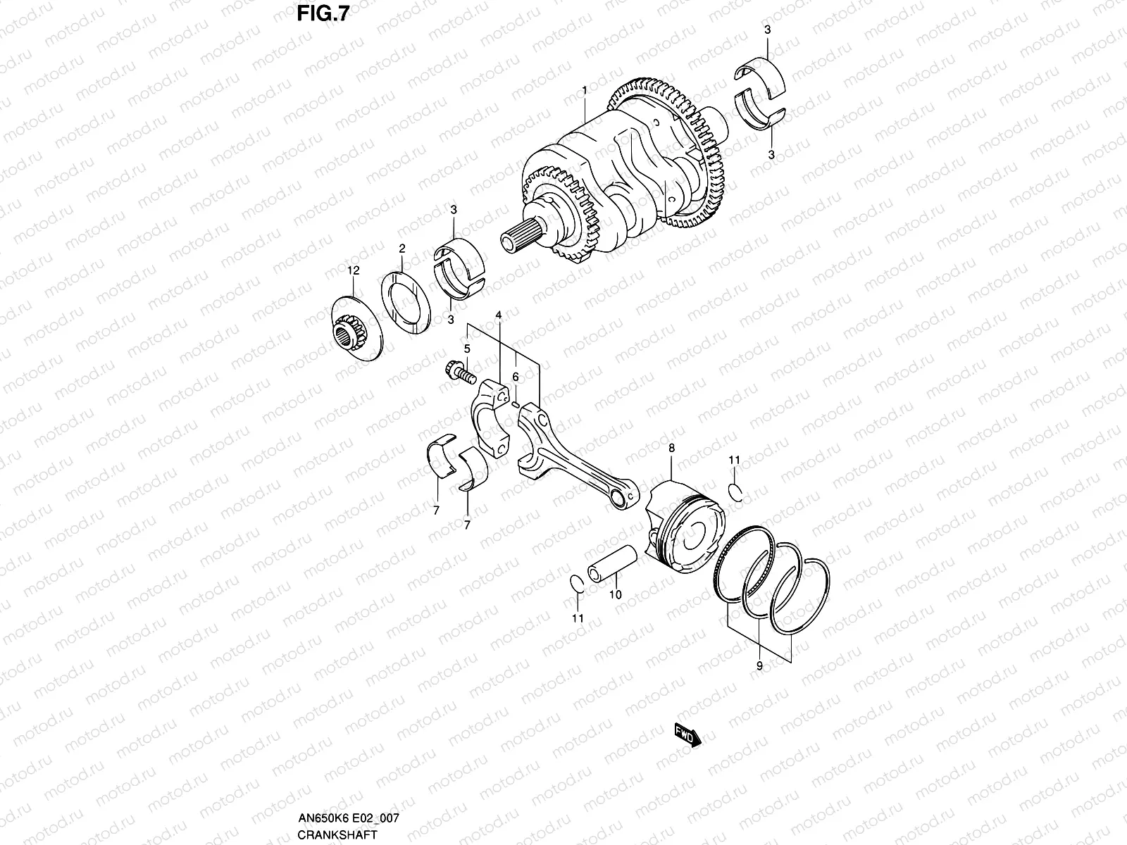 7 - CRANKSHAFT