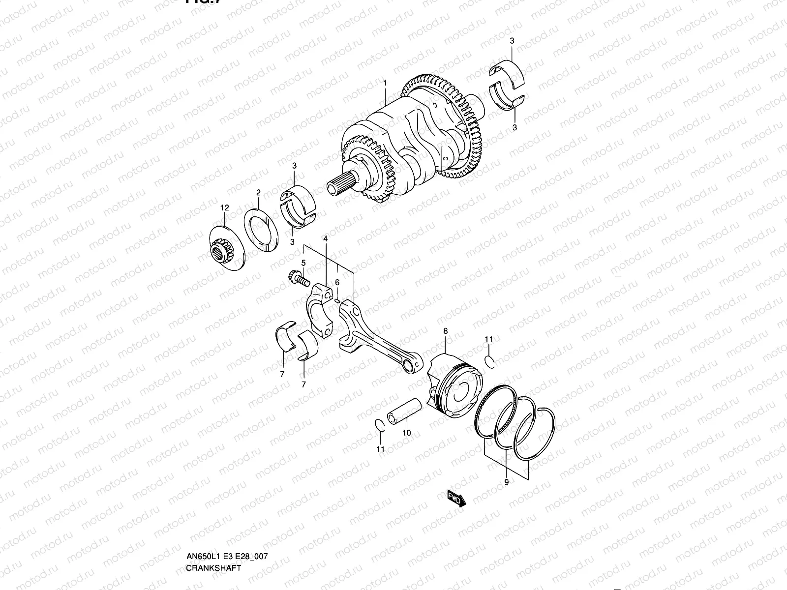 7 - CRANKSHAFT
