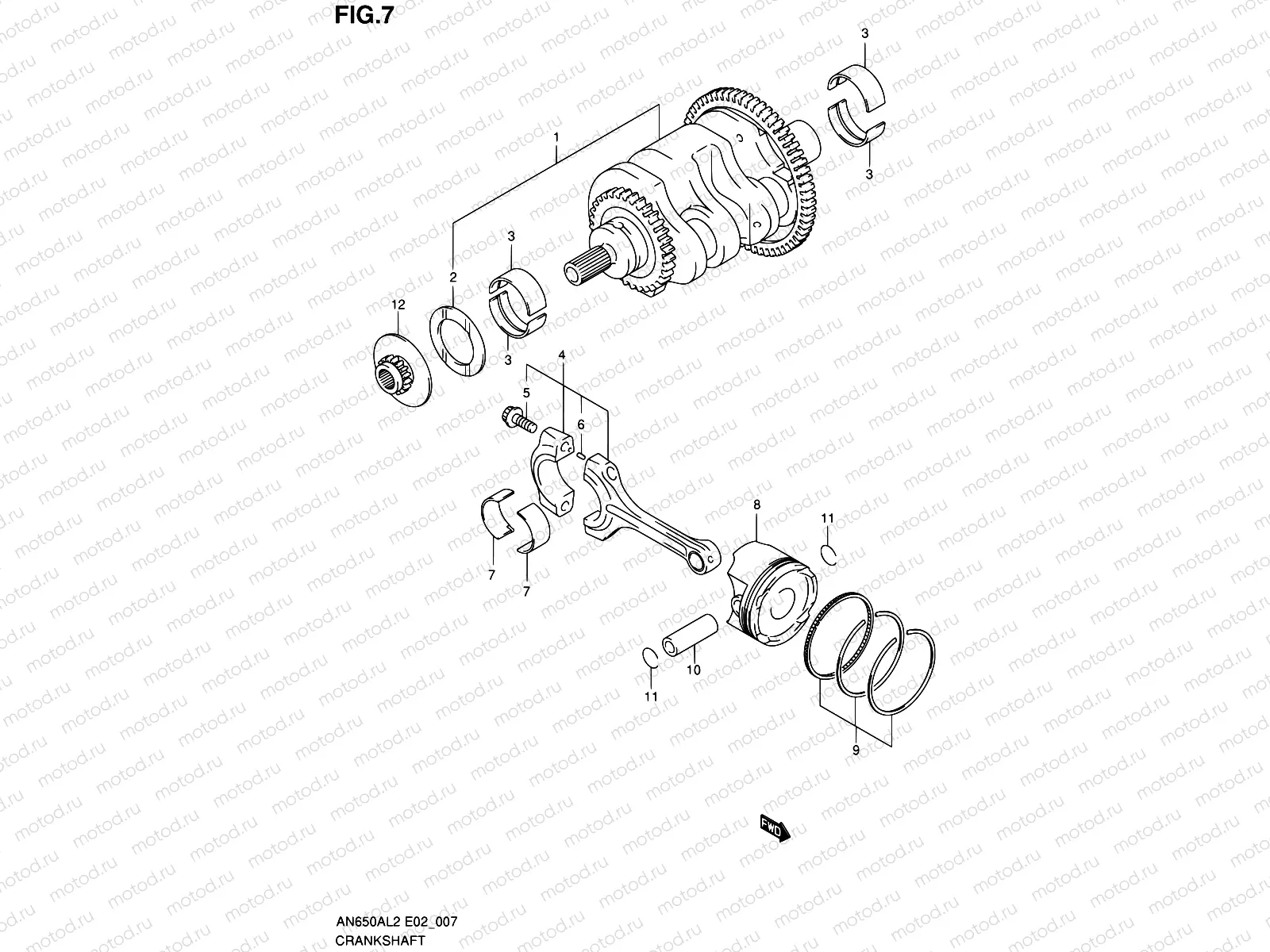 7 - CRANKSHAFT
