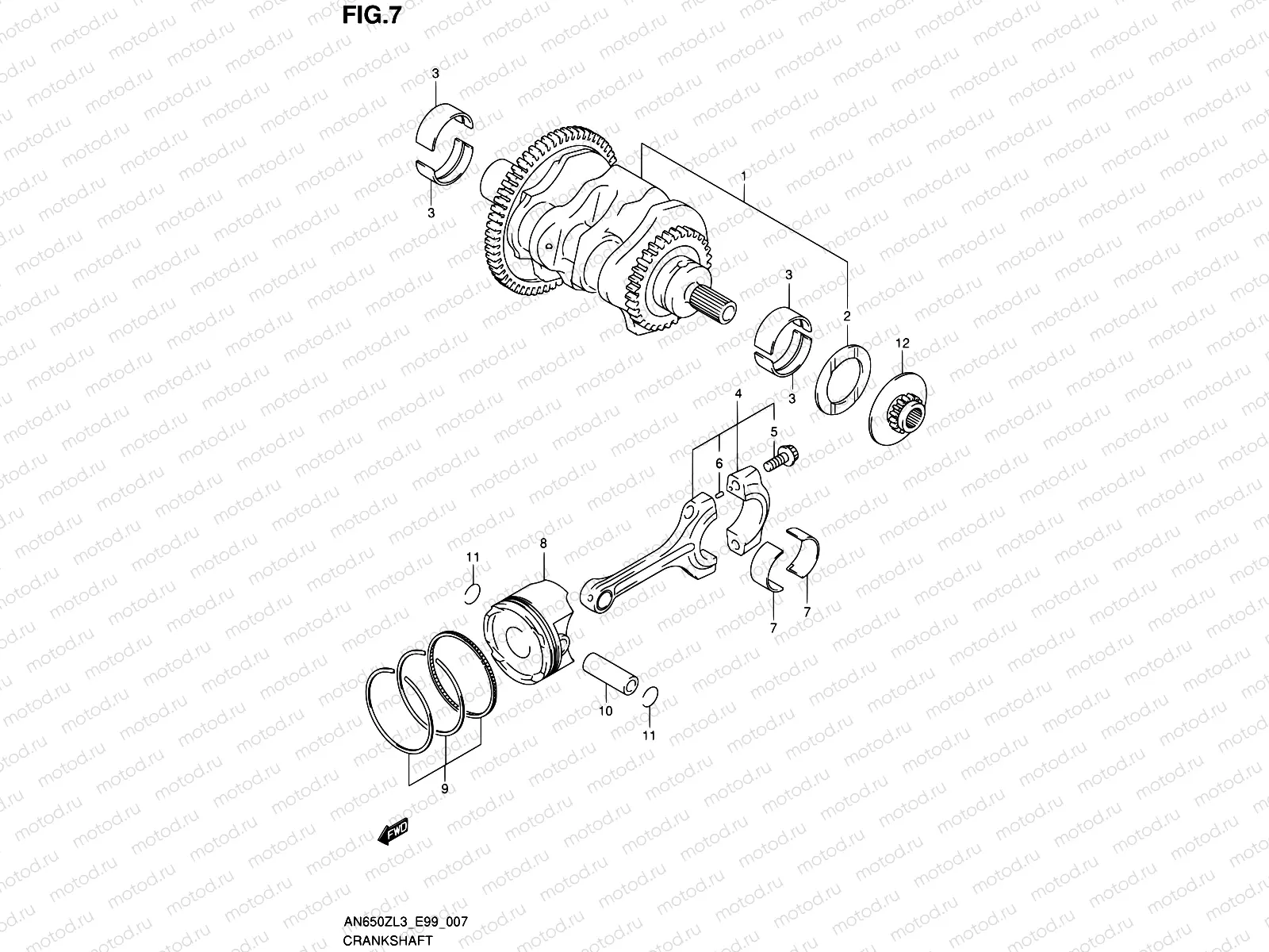 7 - CRANKSHAFT