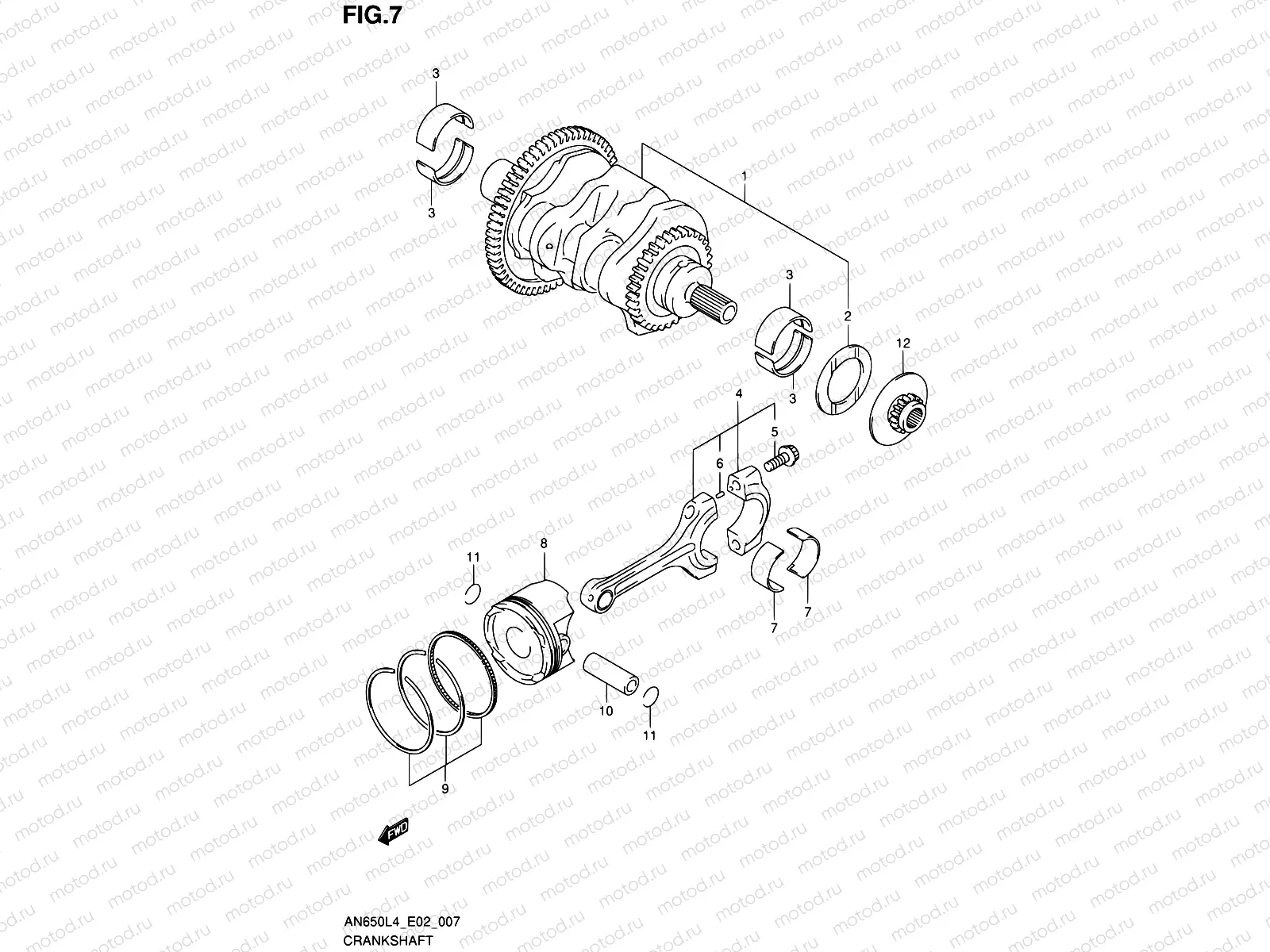 7 - CRANKSHAFT