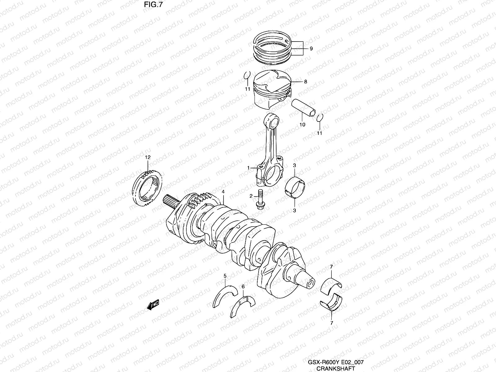 7 - CRANKSHAFT