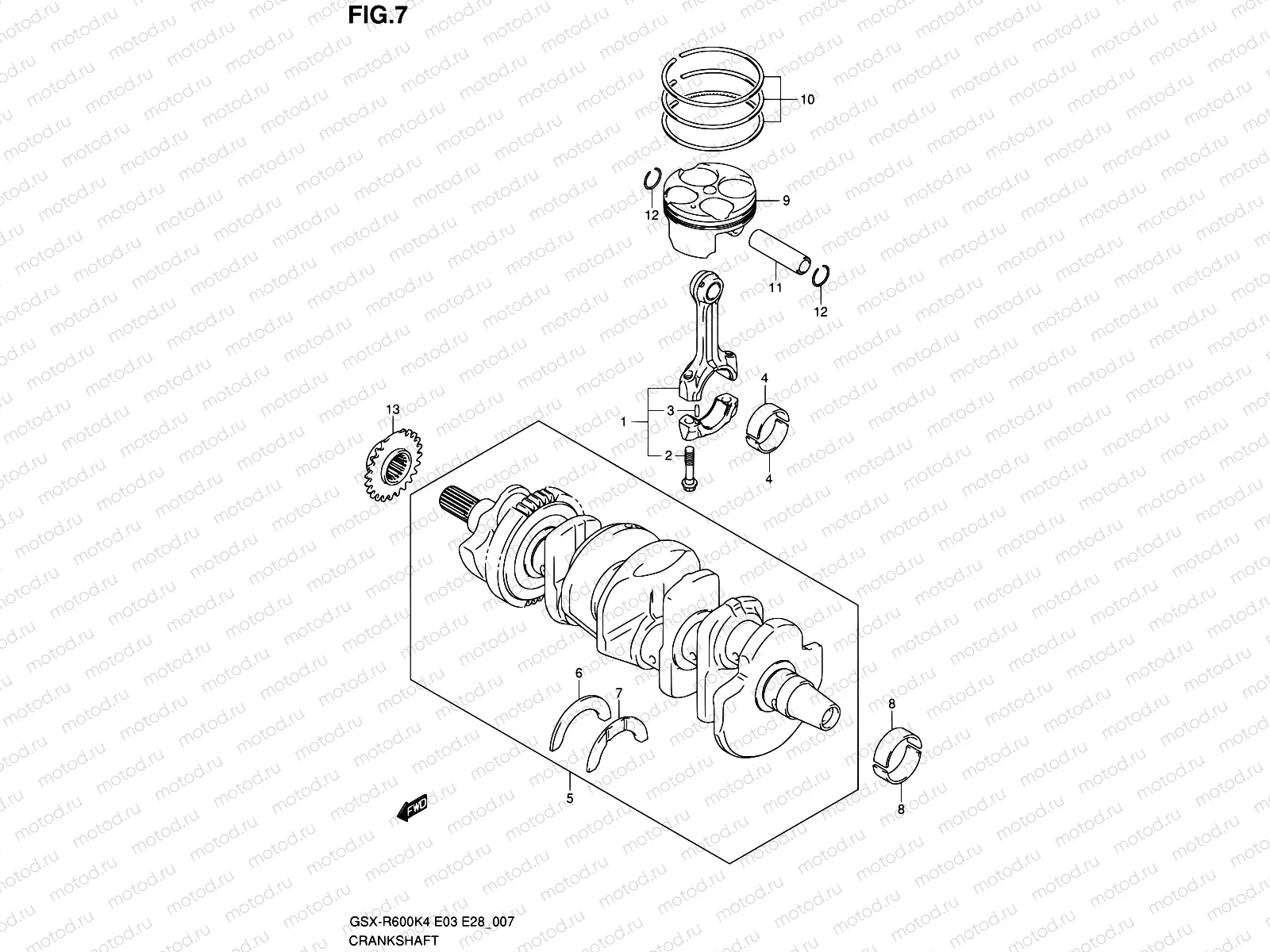 7 - CRANKSHAFT