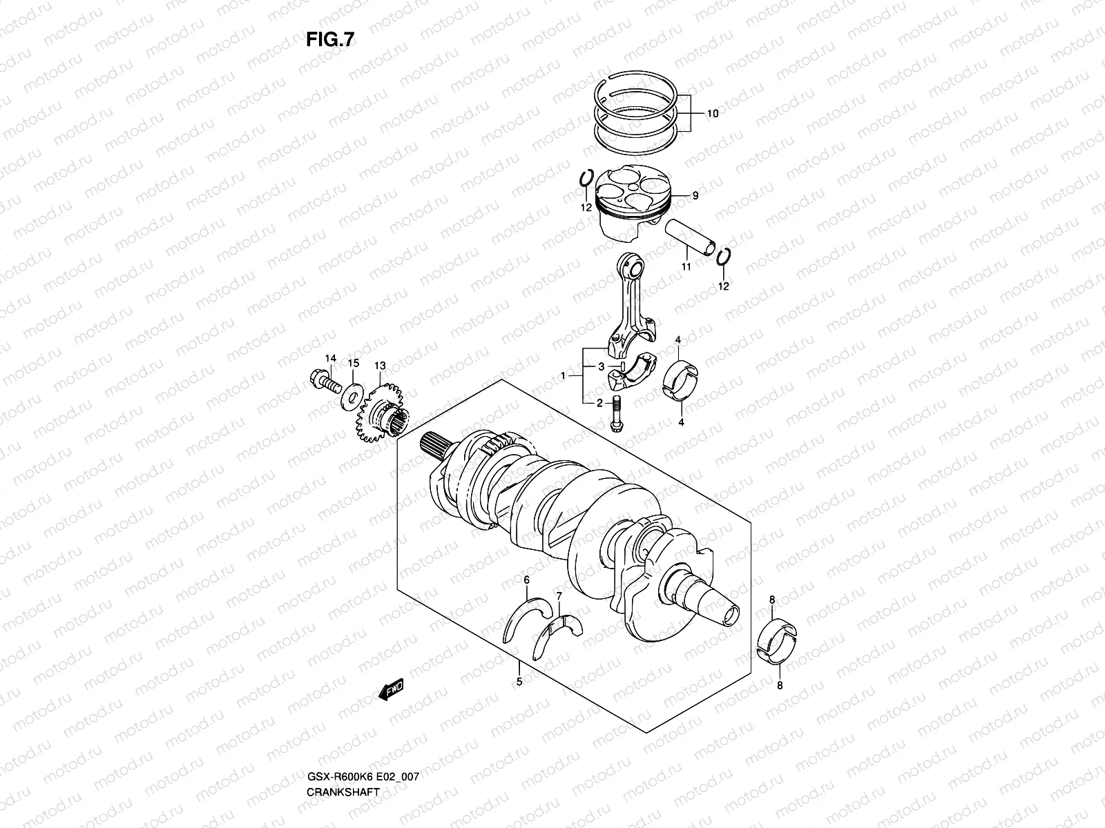 7 - CRANKSHAFT