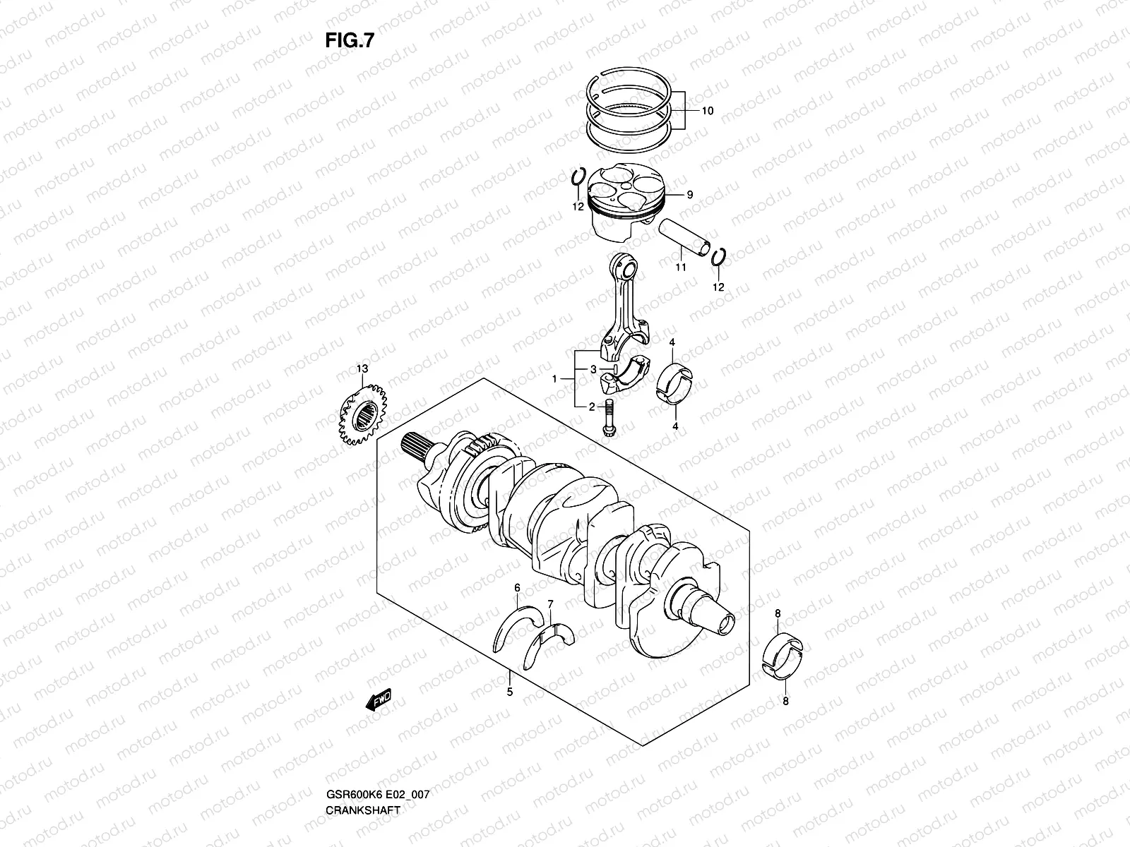 7 - CRANKSHAFT