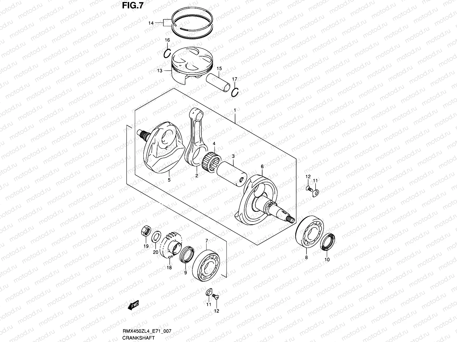 7 - CRANKSHAFT