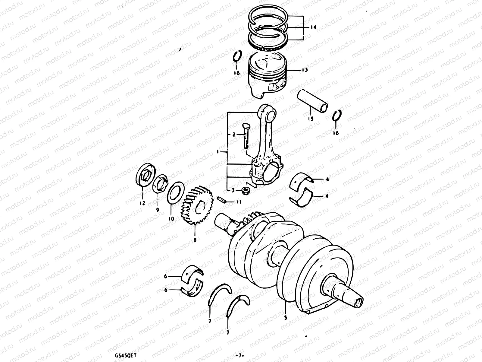 7 - CRANKSHAFT