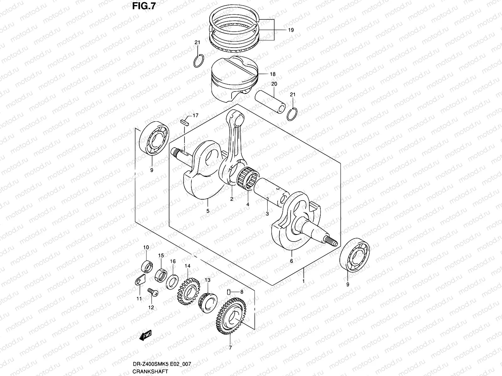 7 - CRANKSHAFT