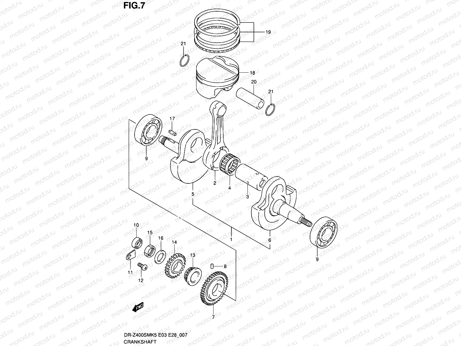 7 - CRANKSHAFT
