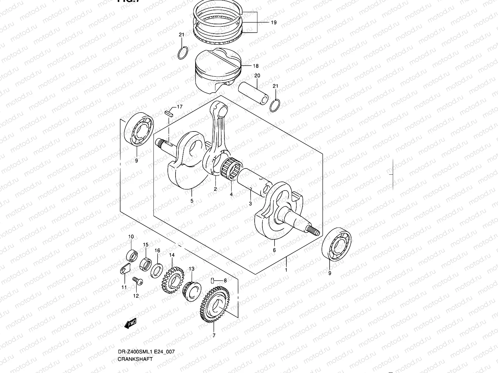 7 - CRANKSHAFT