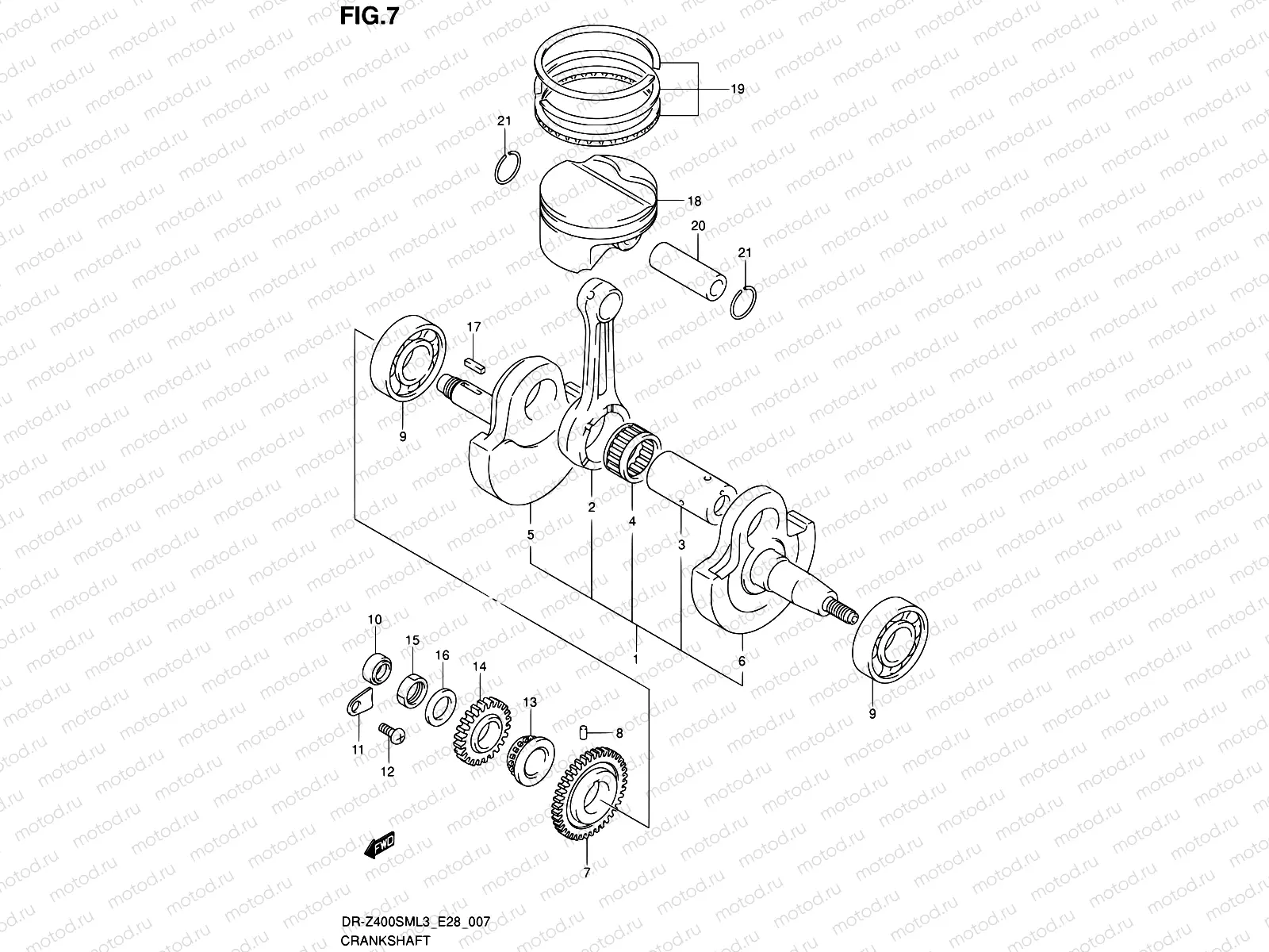 7 - CRANKSHAFT