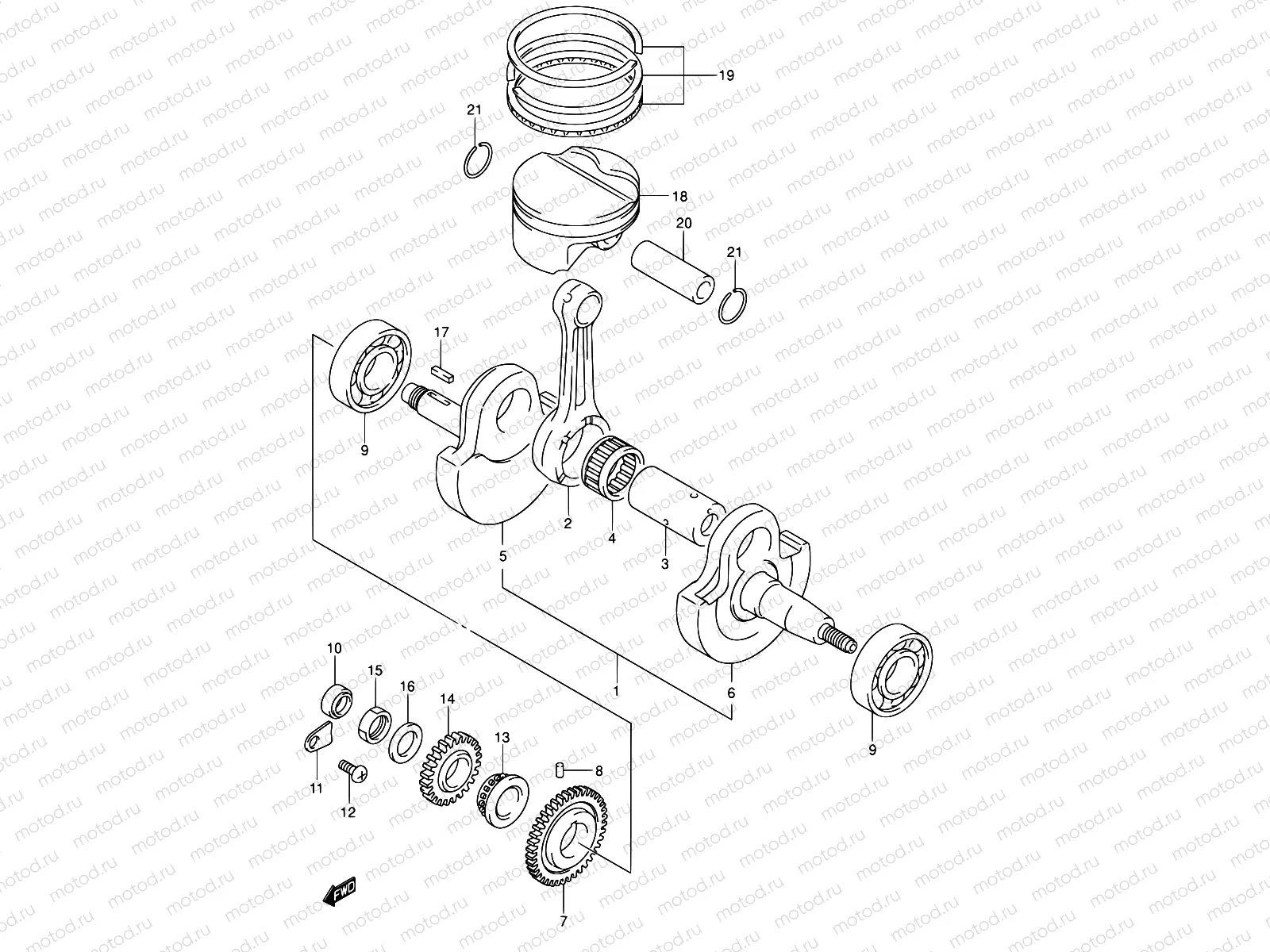 7 - CRANKSHAFT