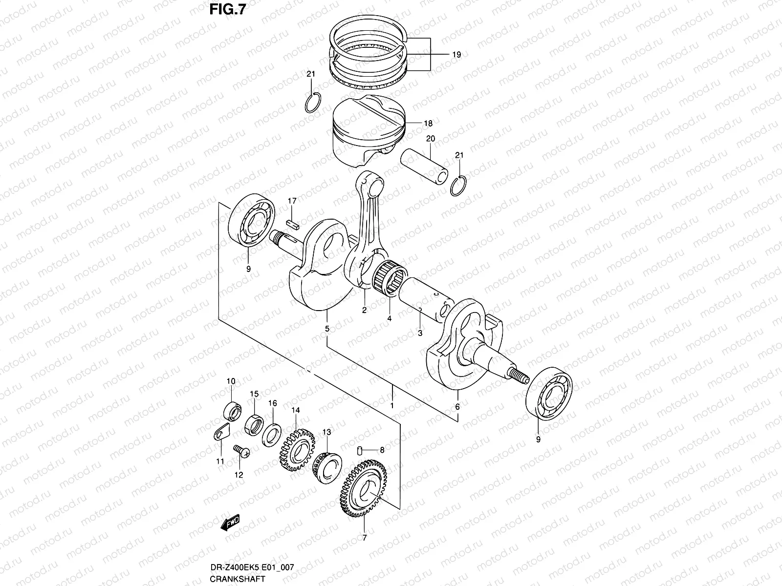 7 - CRANKSHAFT