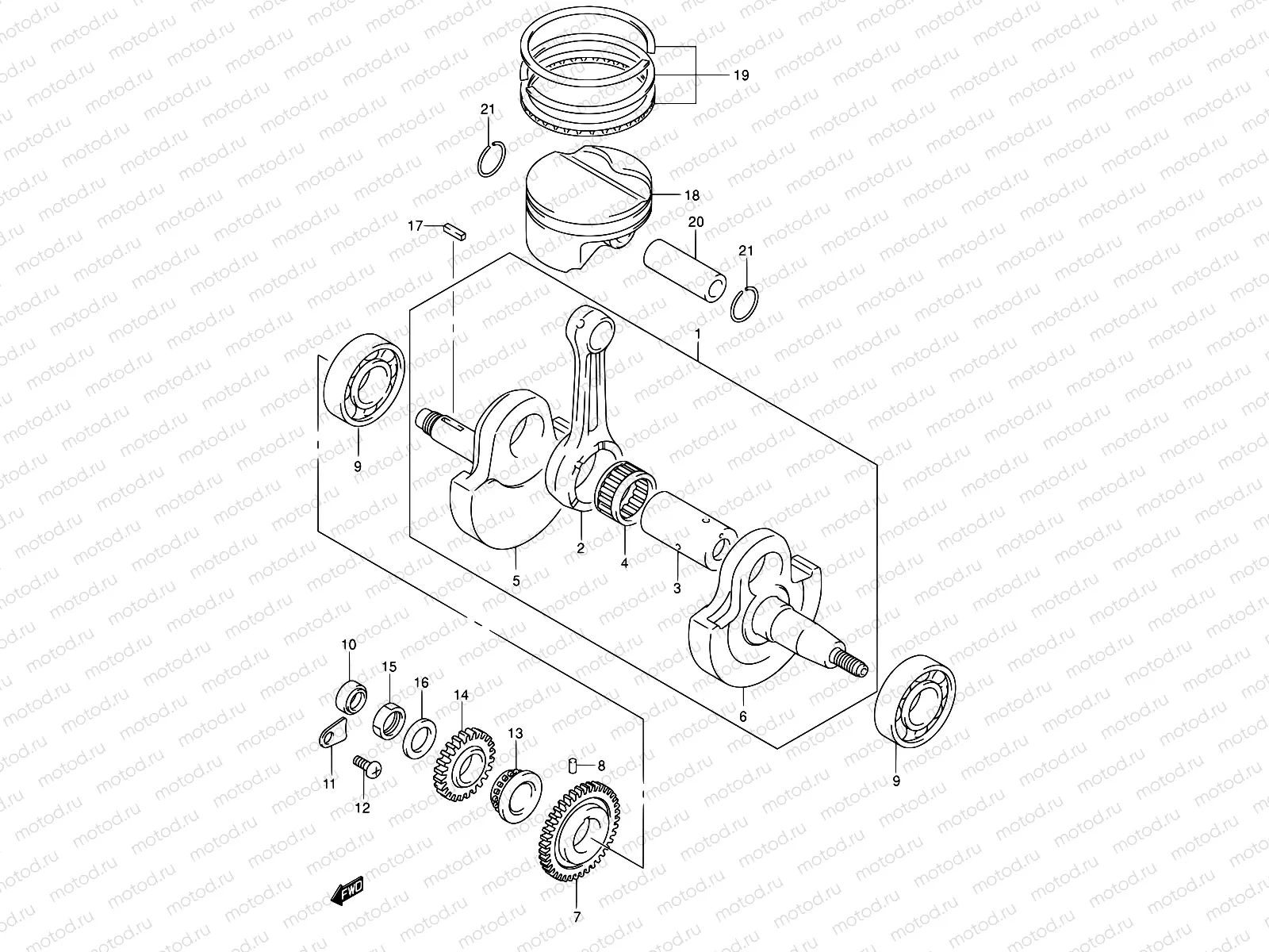 7 - CRANKSHAFT