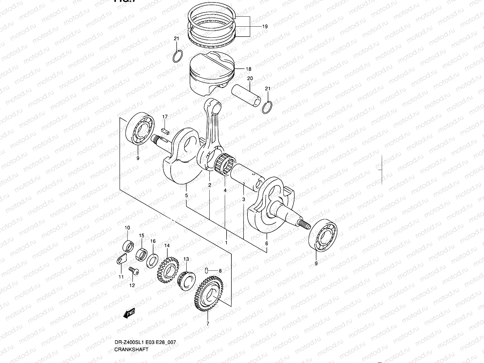 7 - CRANKSHAFT