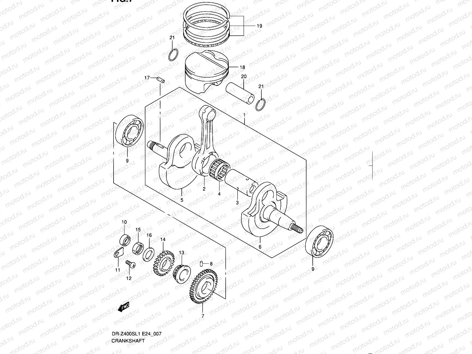 7 - CRANKSHAFT