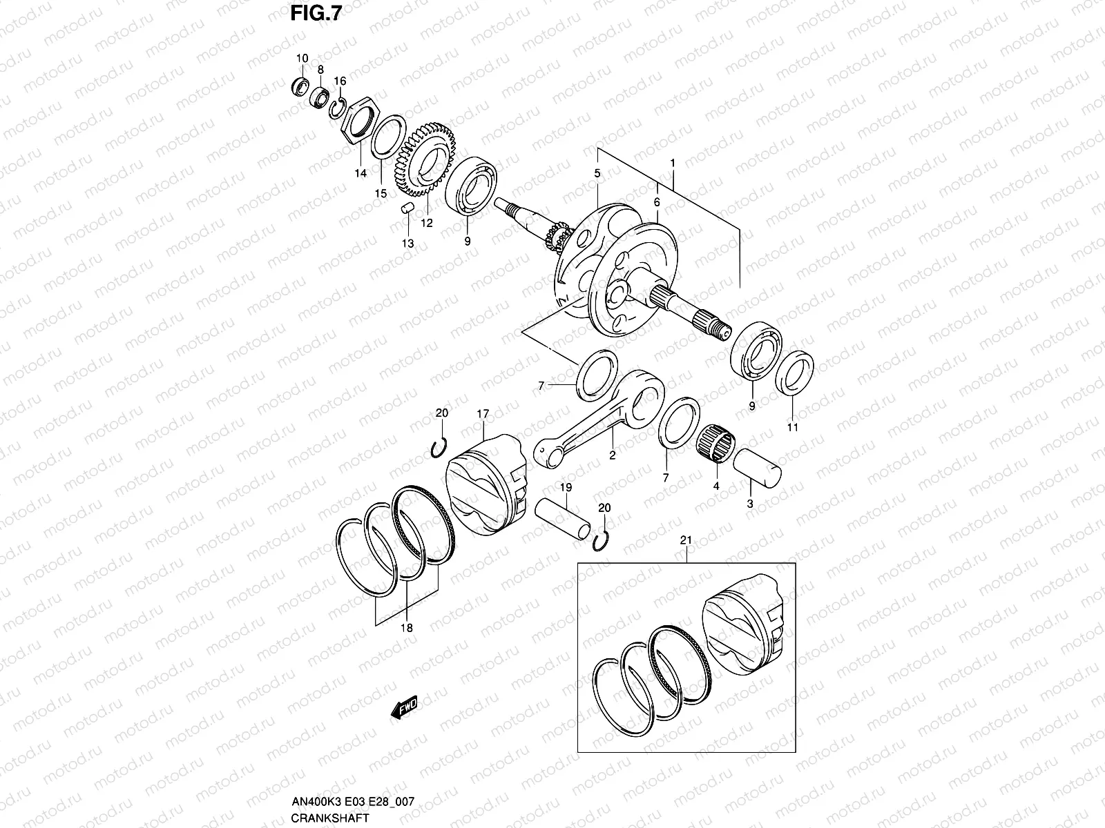 7 - CRANKSHAFT
