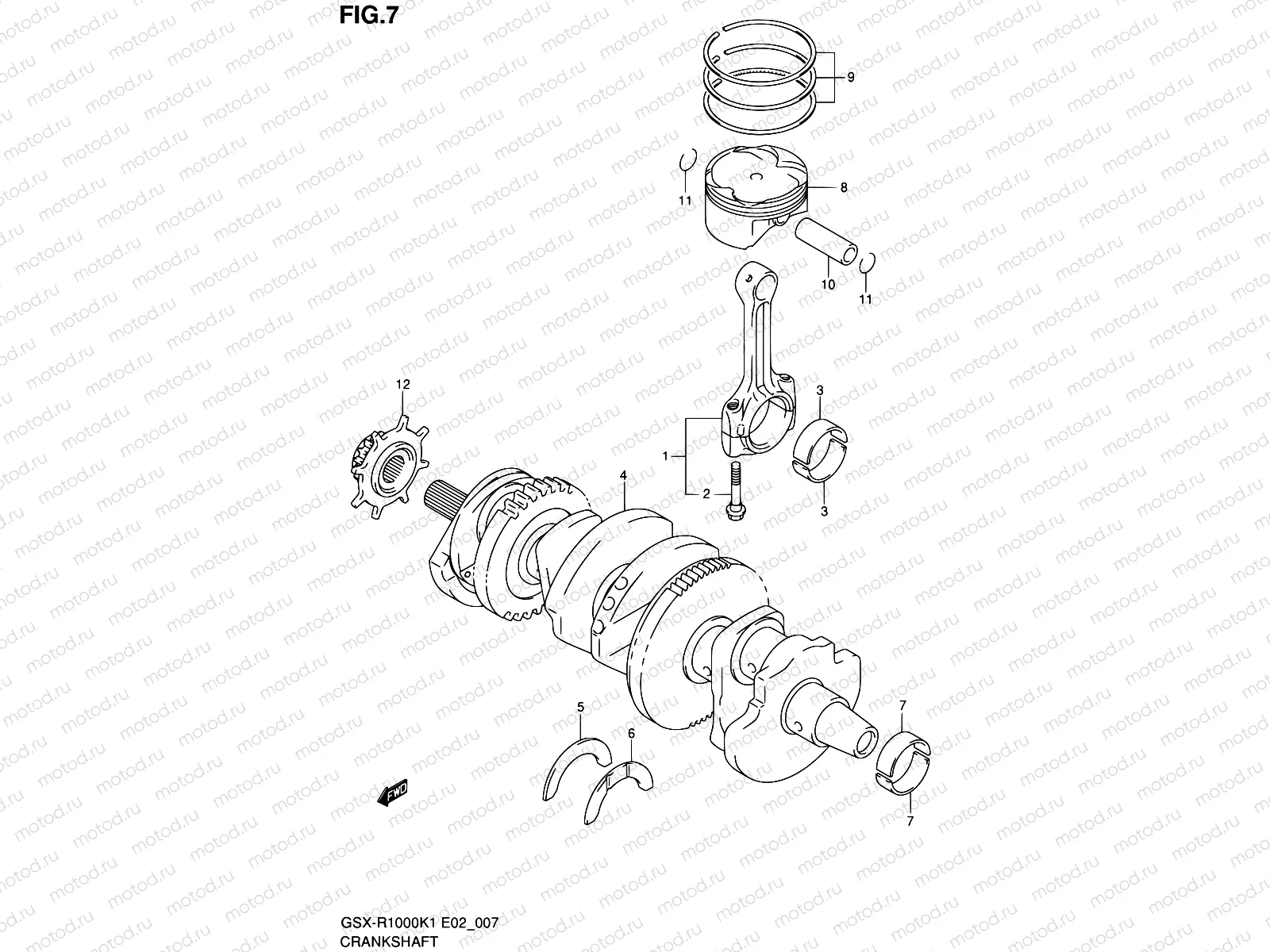 7 - CRANKSHAFT