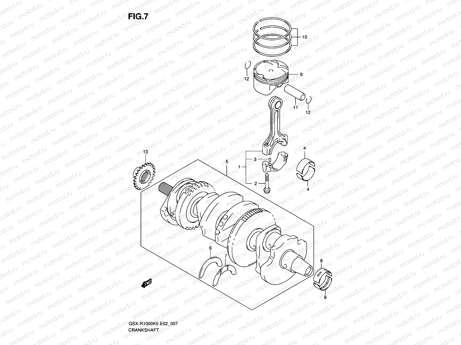 7 - CRANKSHAFT