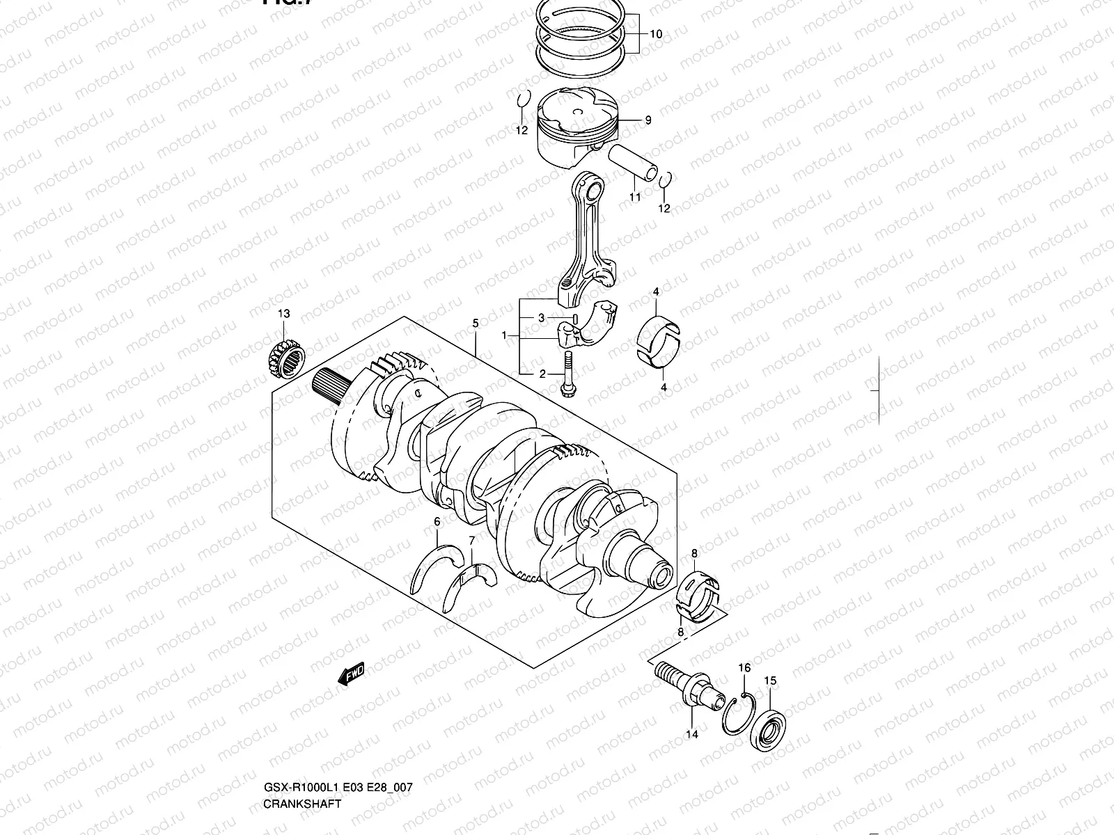 7 - CRANKSHAFT