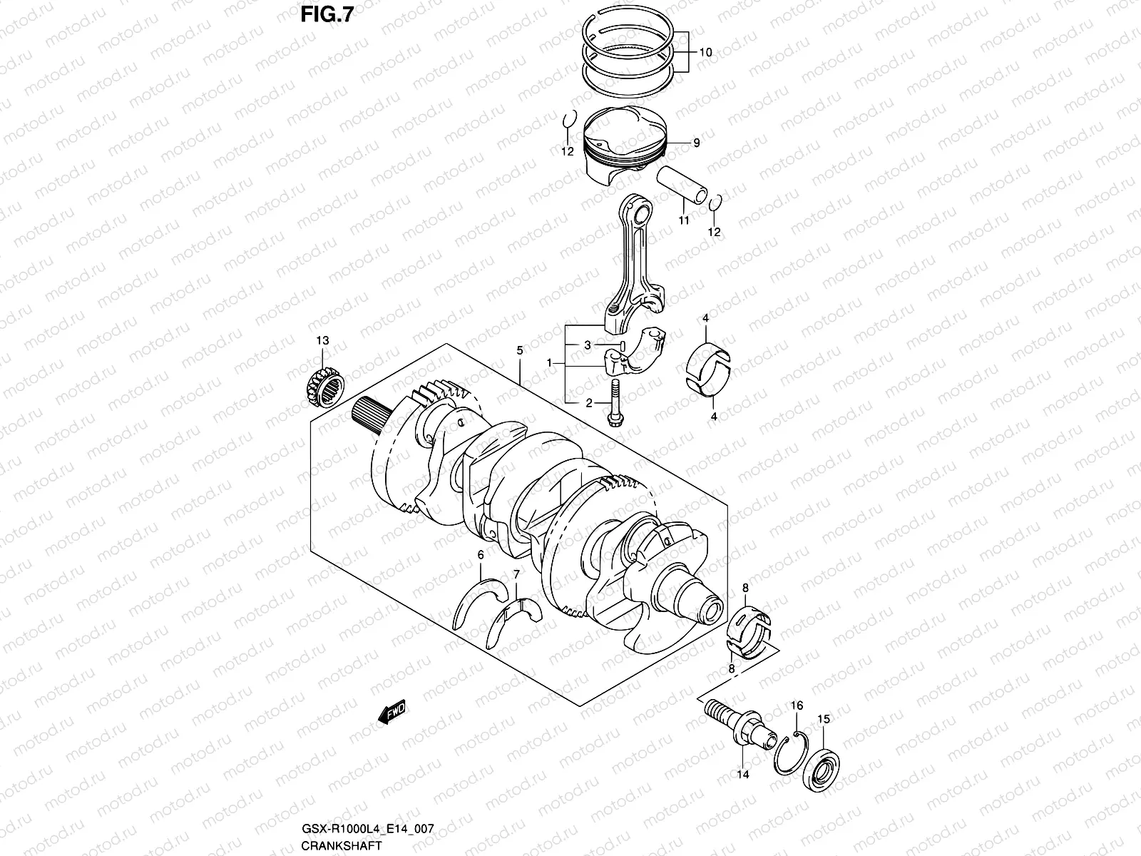 7 - CRANKSHAFT