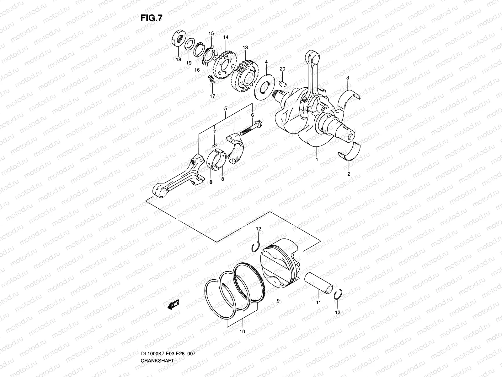 7 - CRANKSHAFT