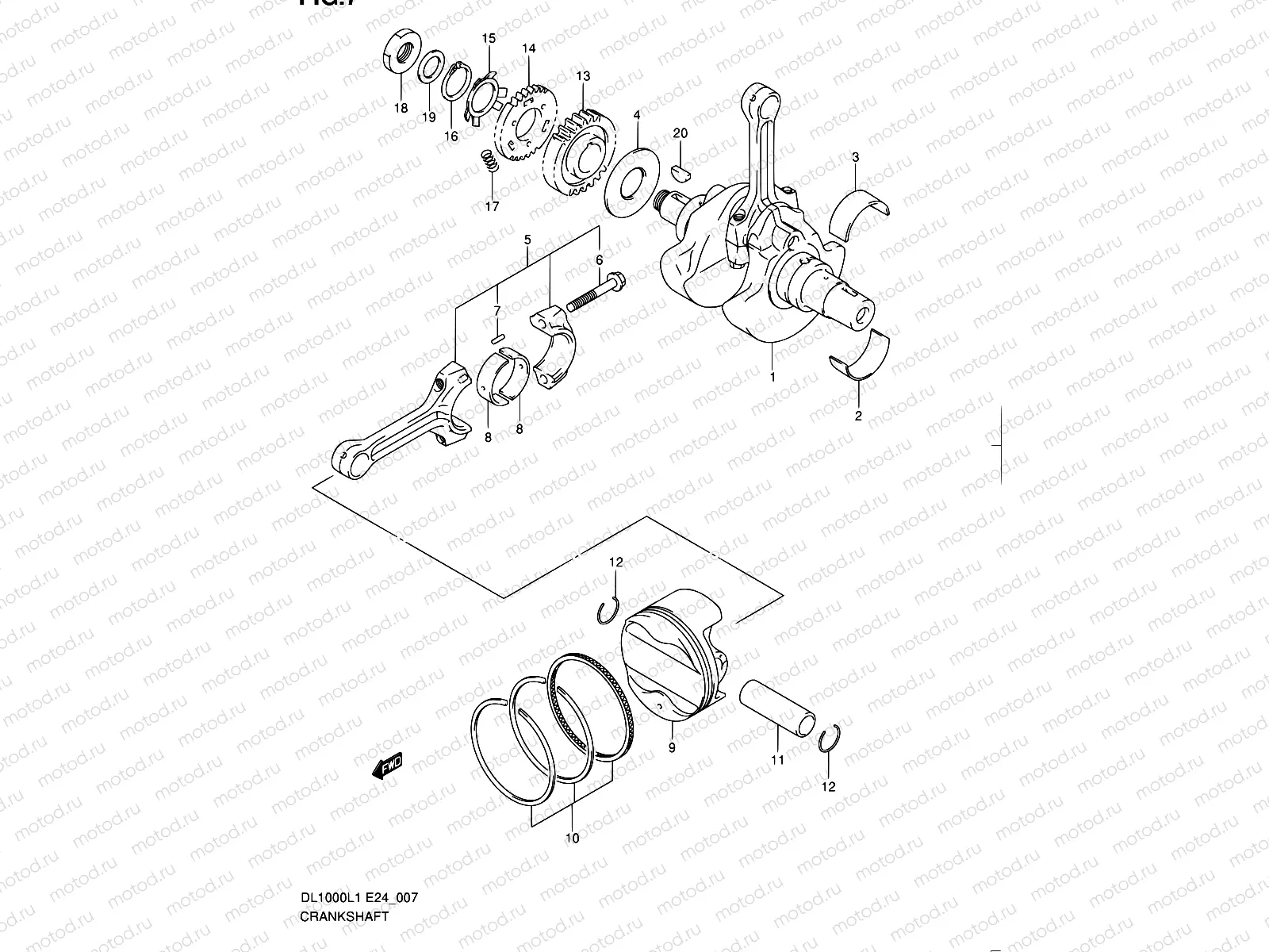 7 - CRANKSHAFT