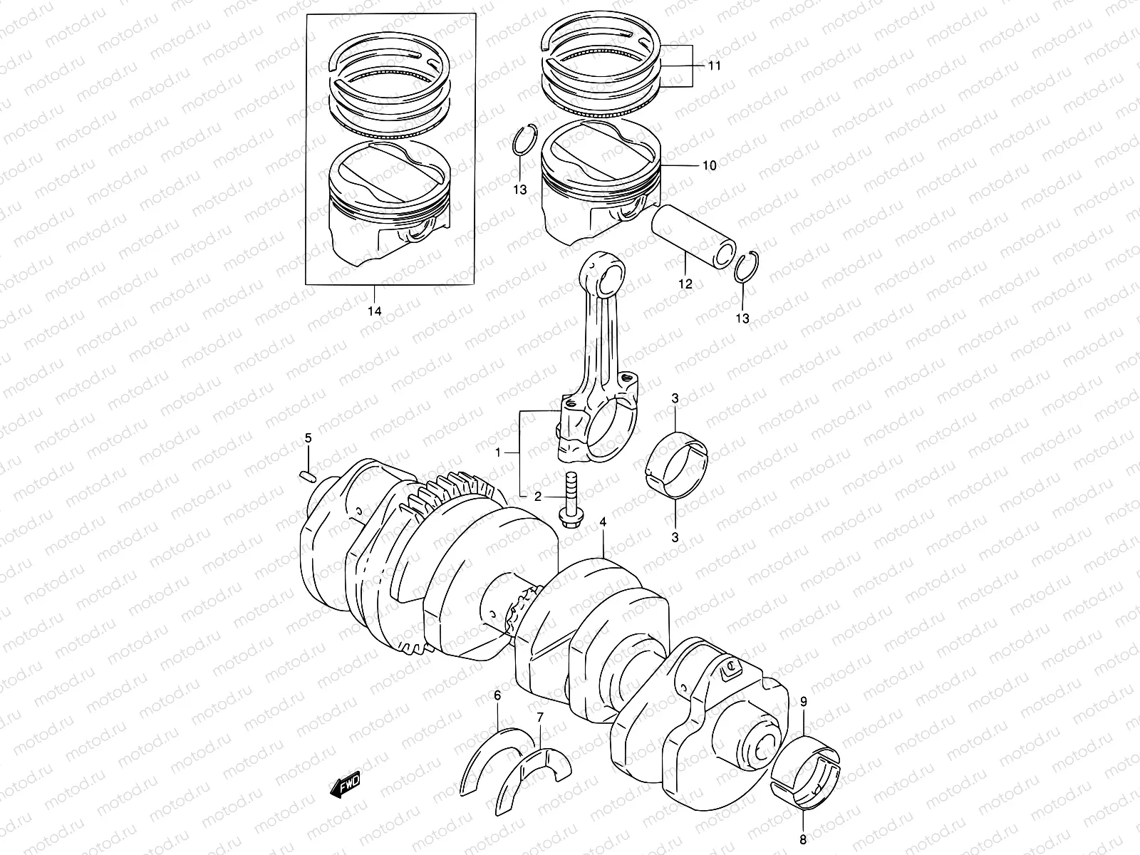 7 - CRANKSHAFT