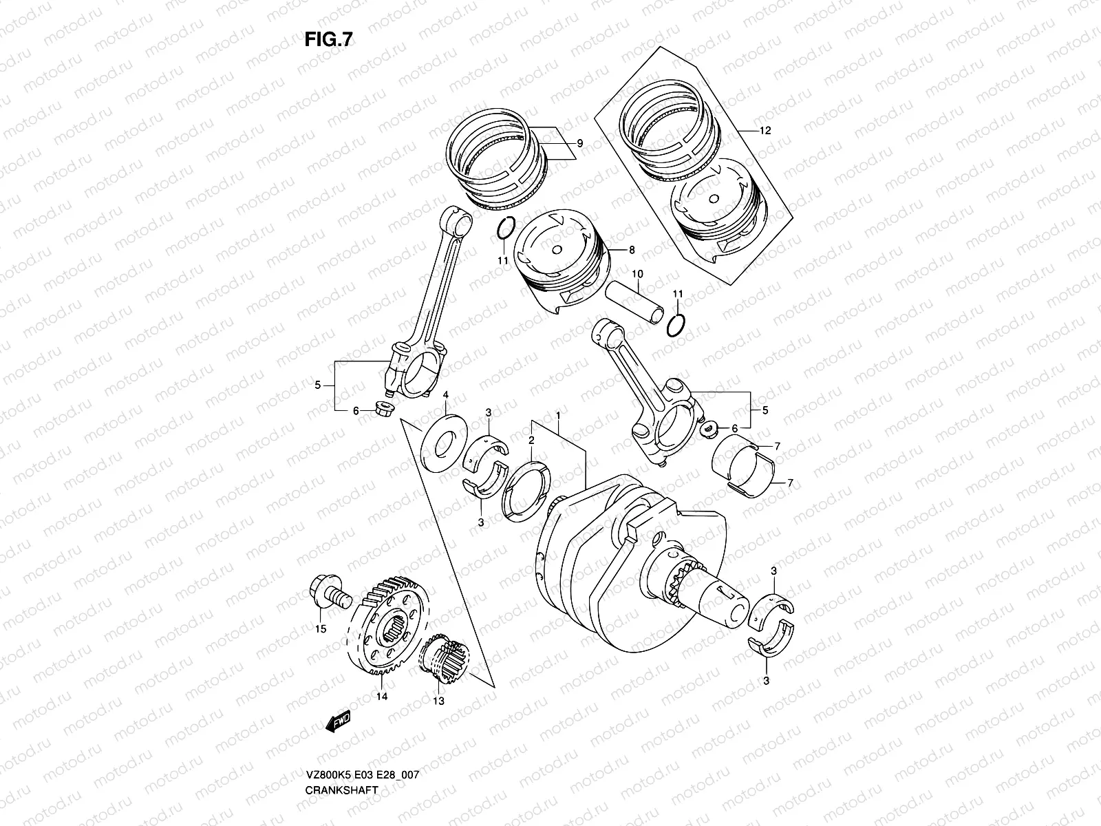 7 - CRANKSHAFT